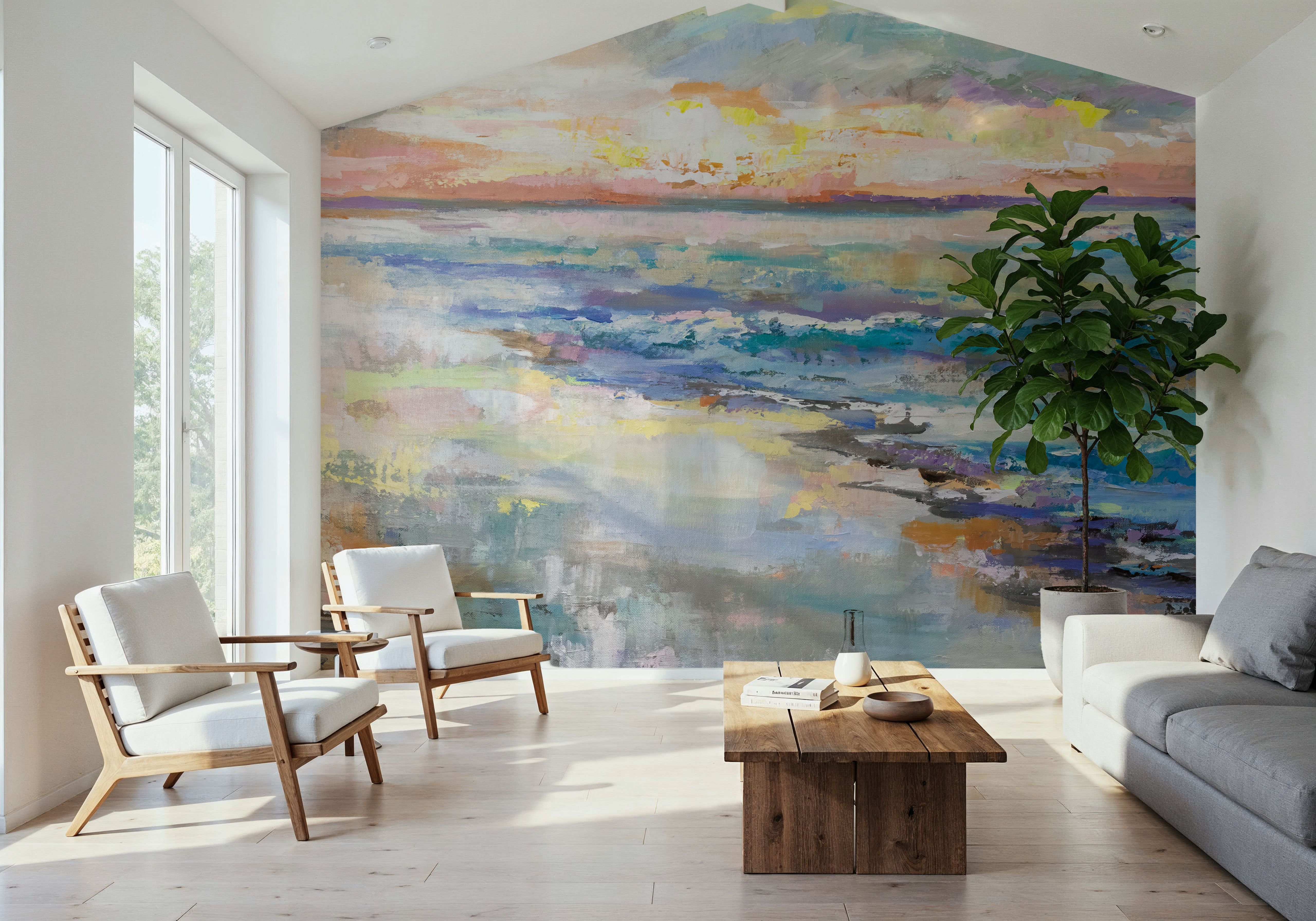 Sea Sea Spray, Tapeten