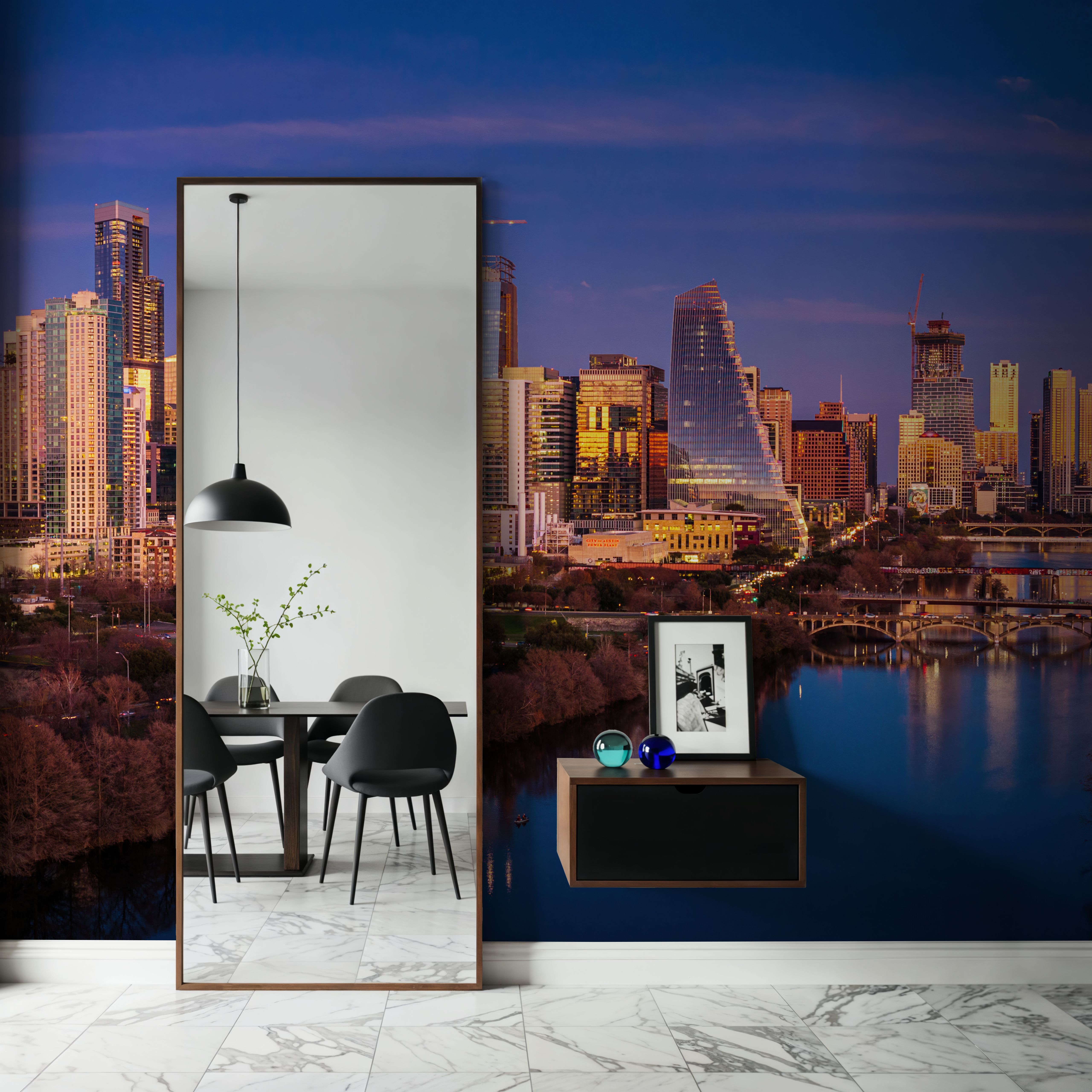 Golden Hour Cityscape