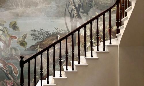 Hidden Land Scenery Collage, Neutral