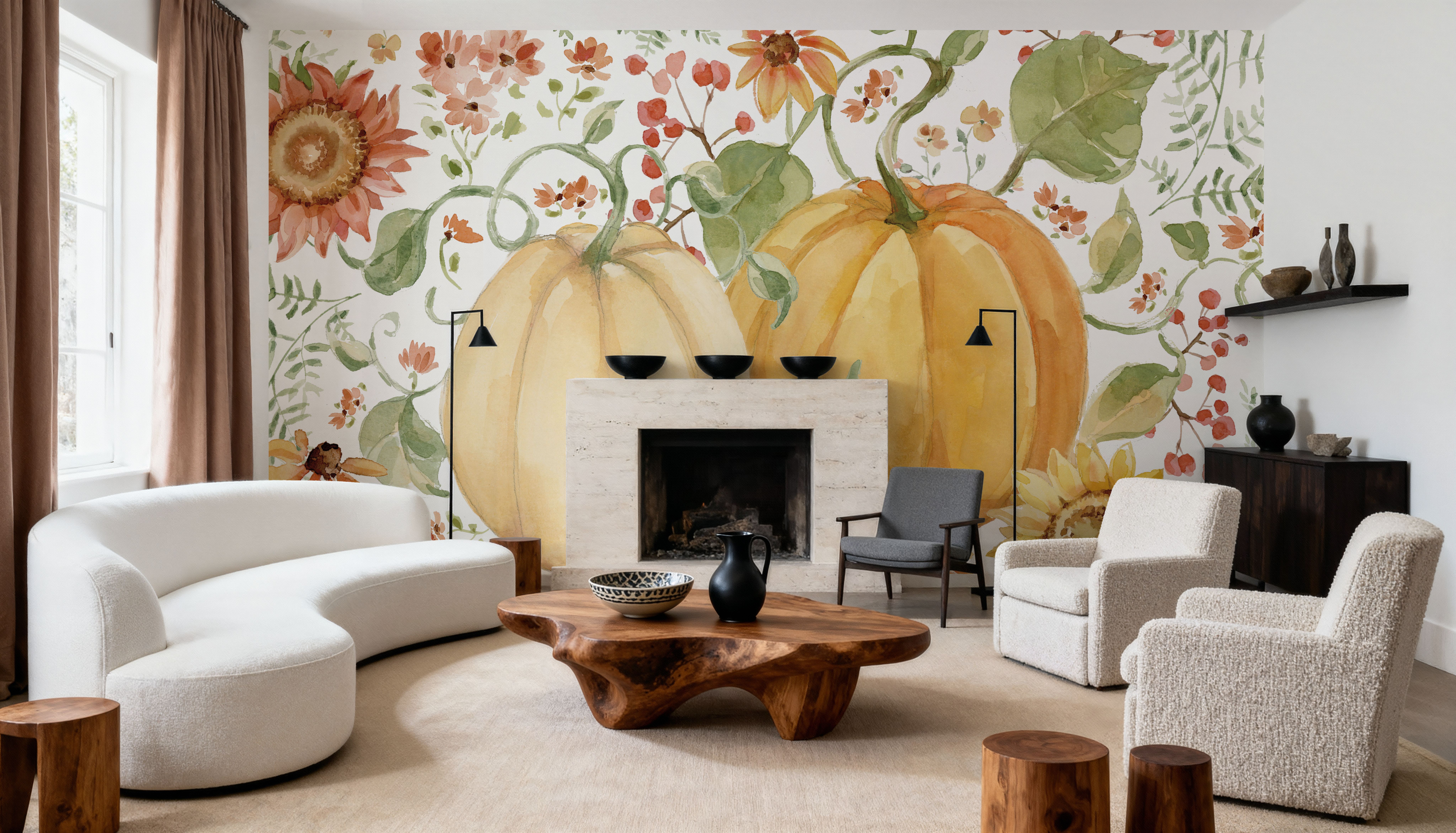 Fall Cottage Garden IV