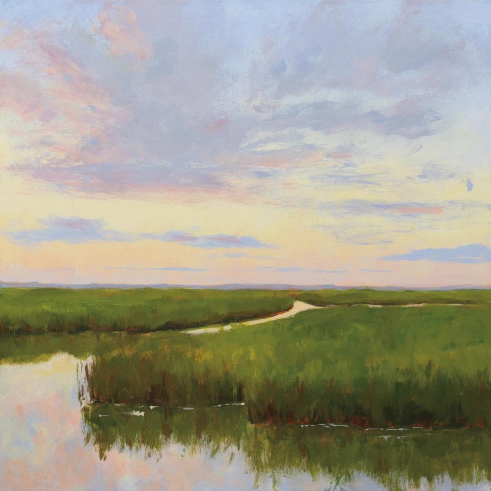 Brilliant Marsh Sunset