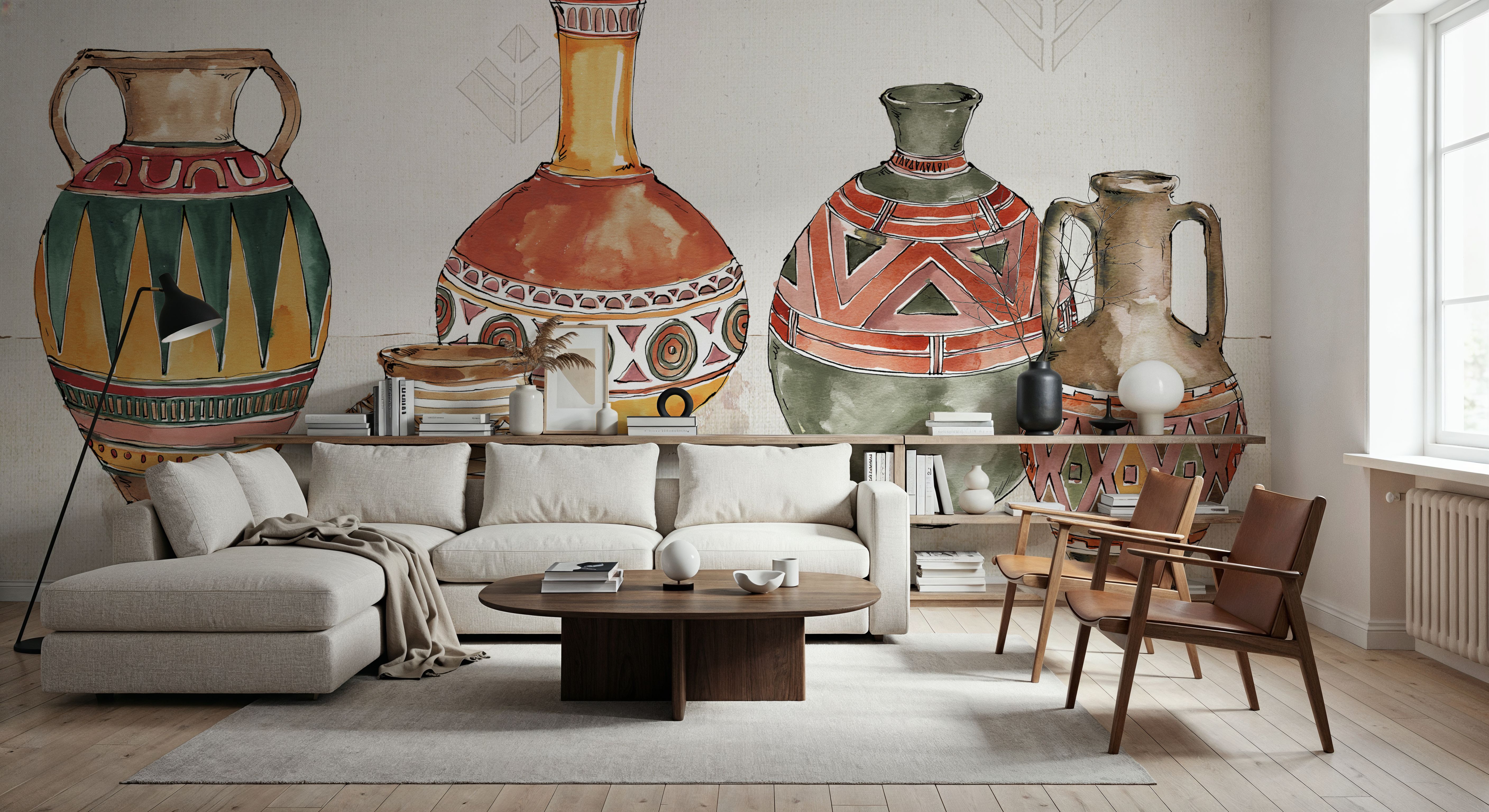 African Flair, Wallpaper