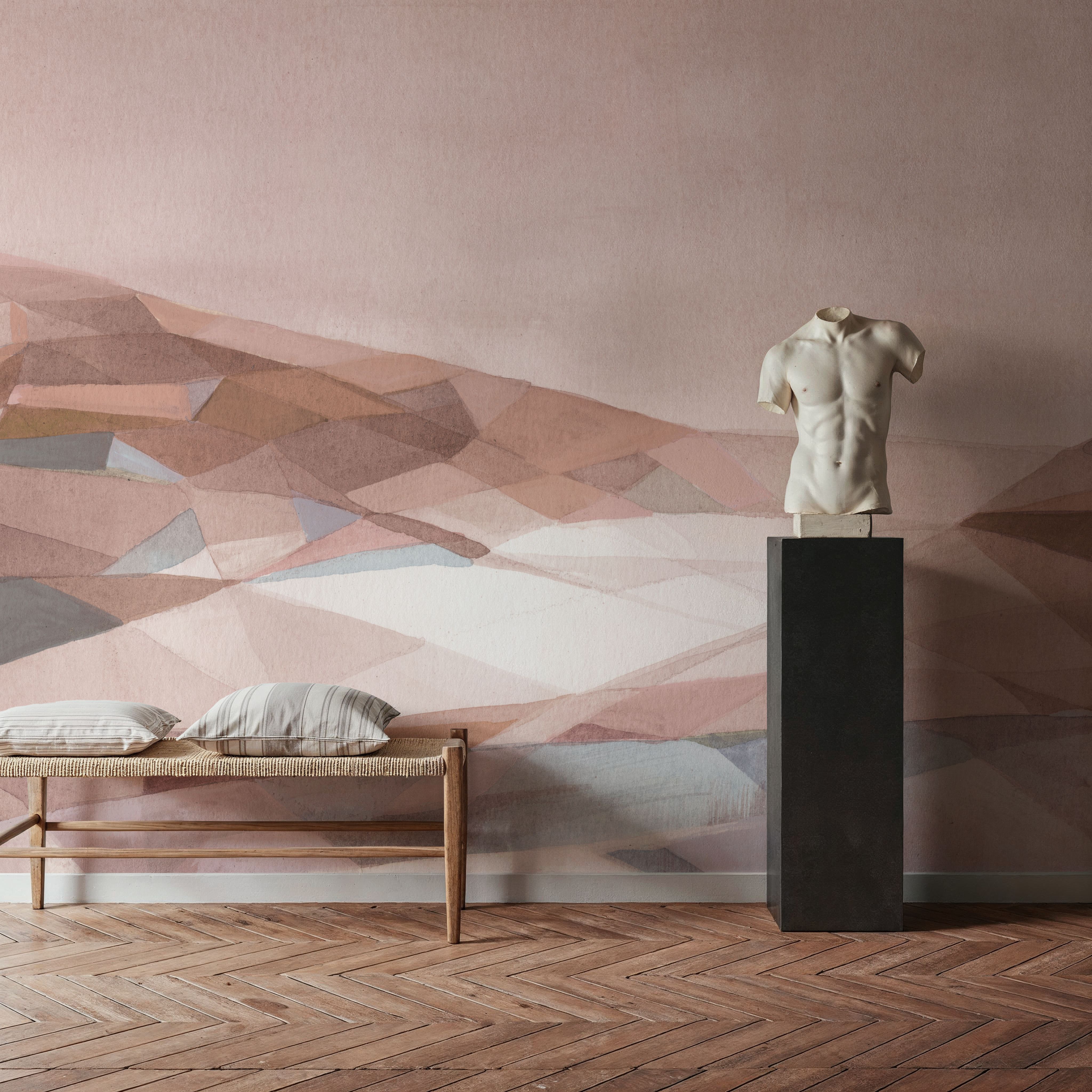 Warm Geometric Mountain