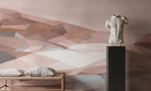 Warm Geometric Mountain