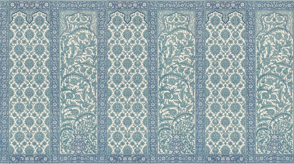 Riad Ornaments, Seafoam