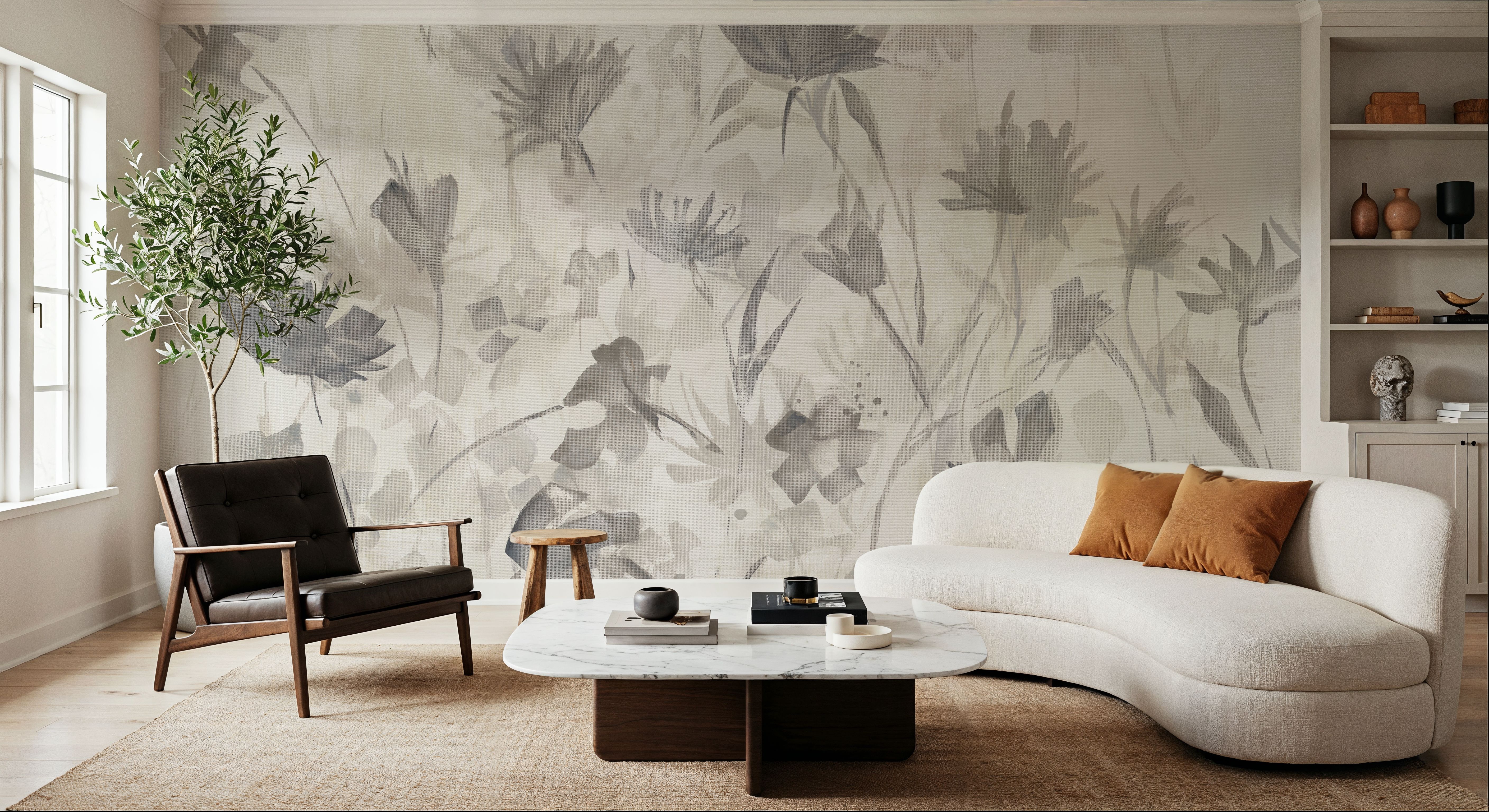 Garden Shadows III Purple Grey