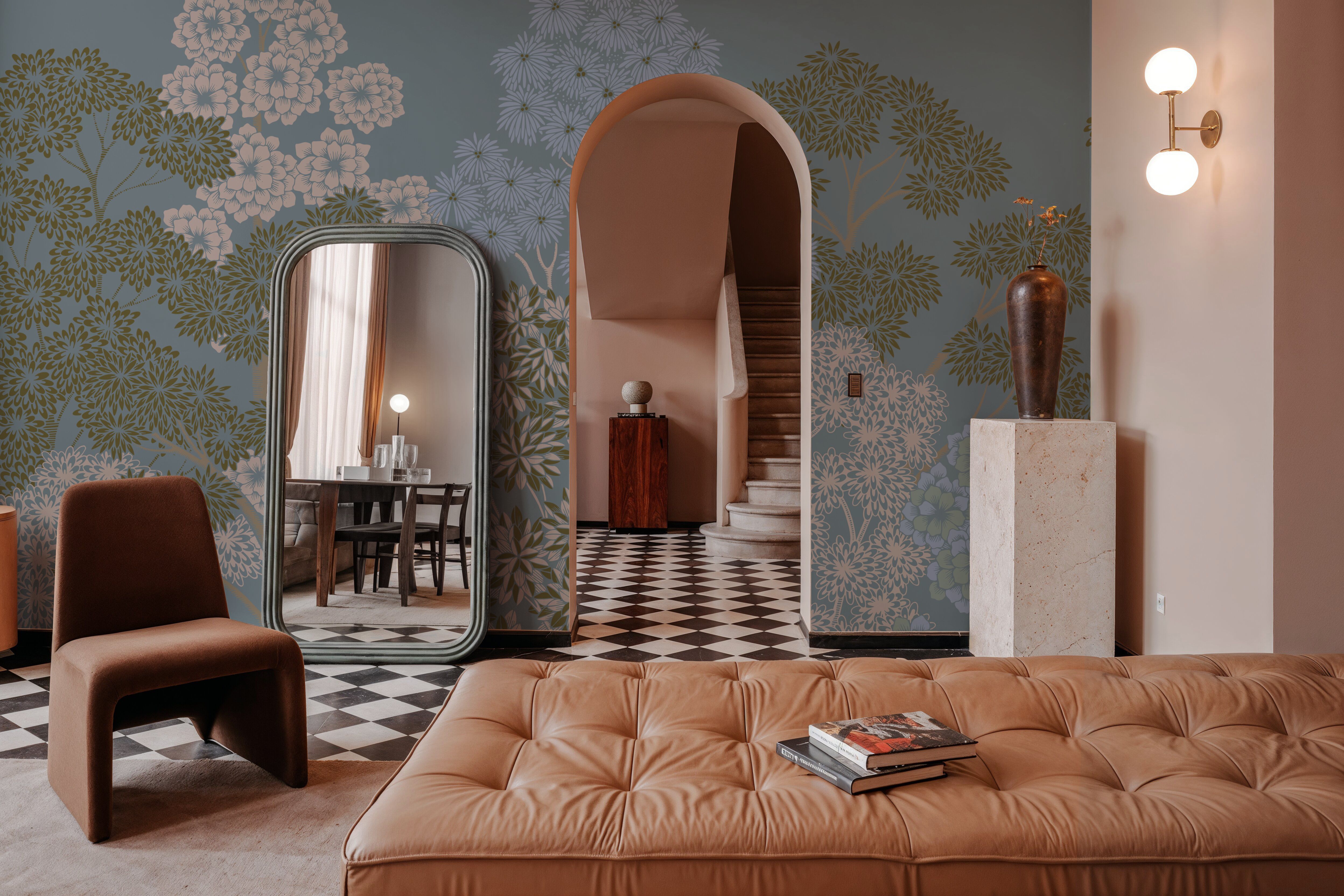 Overleaf Woodland, French Blue