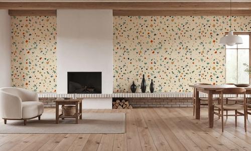 Terrazzo Multi Small, Cream