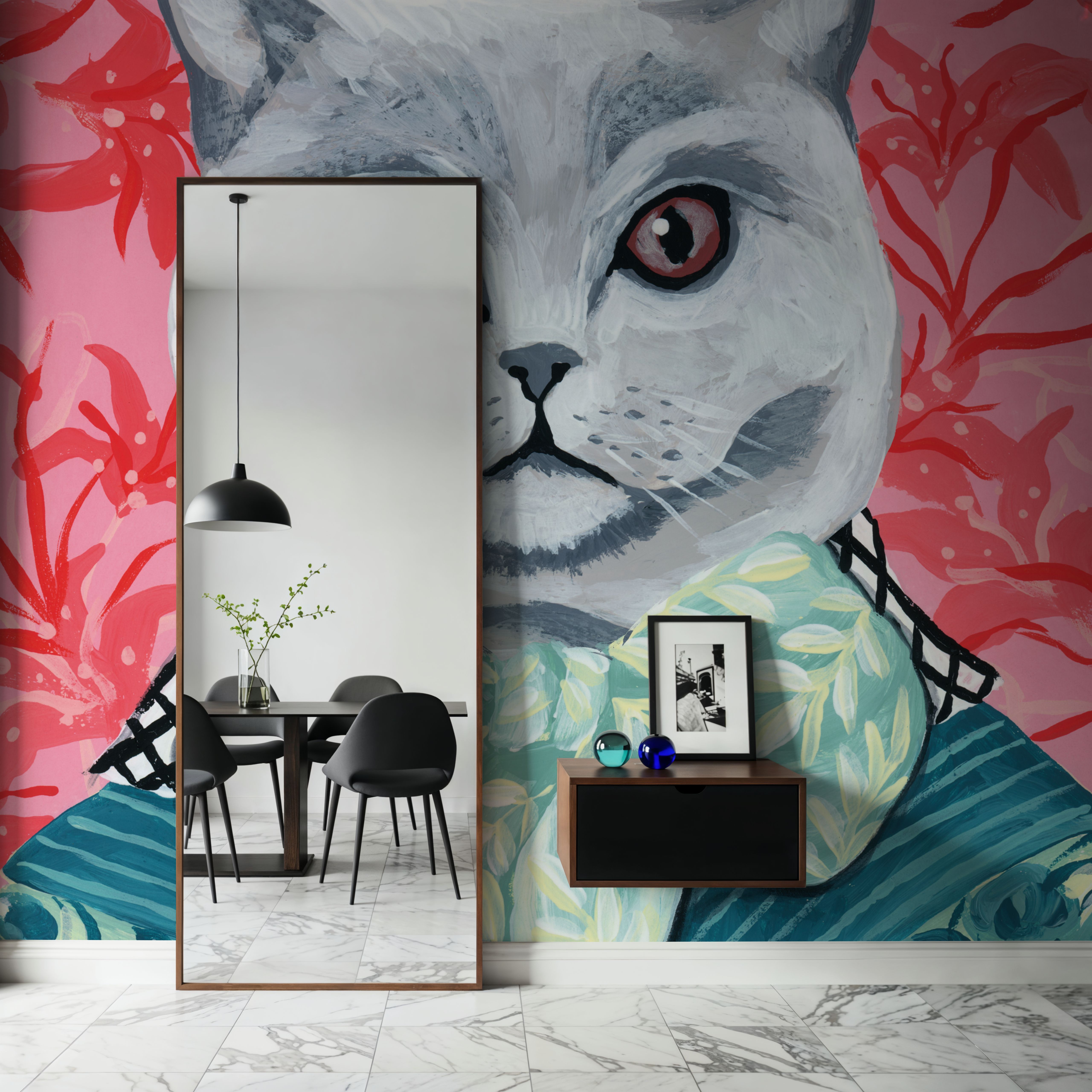 British Shorthair Dapper Cat