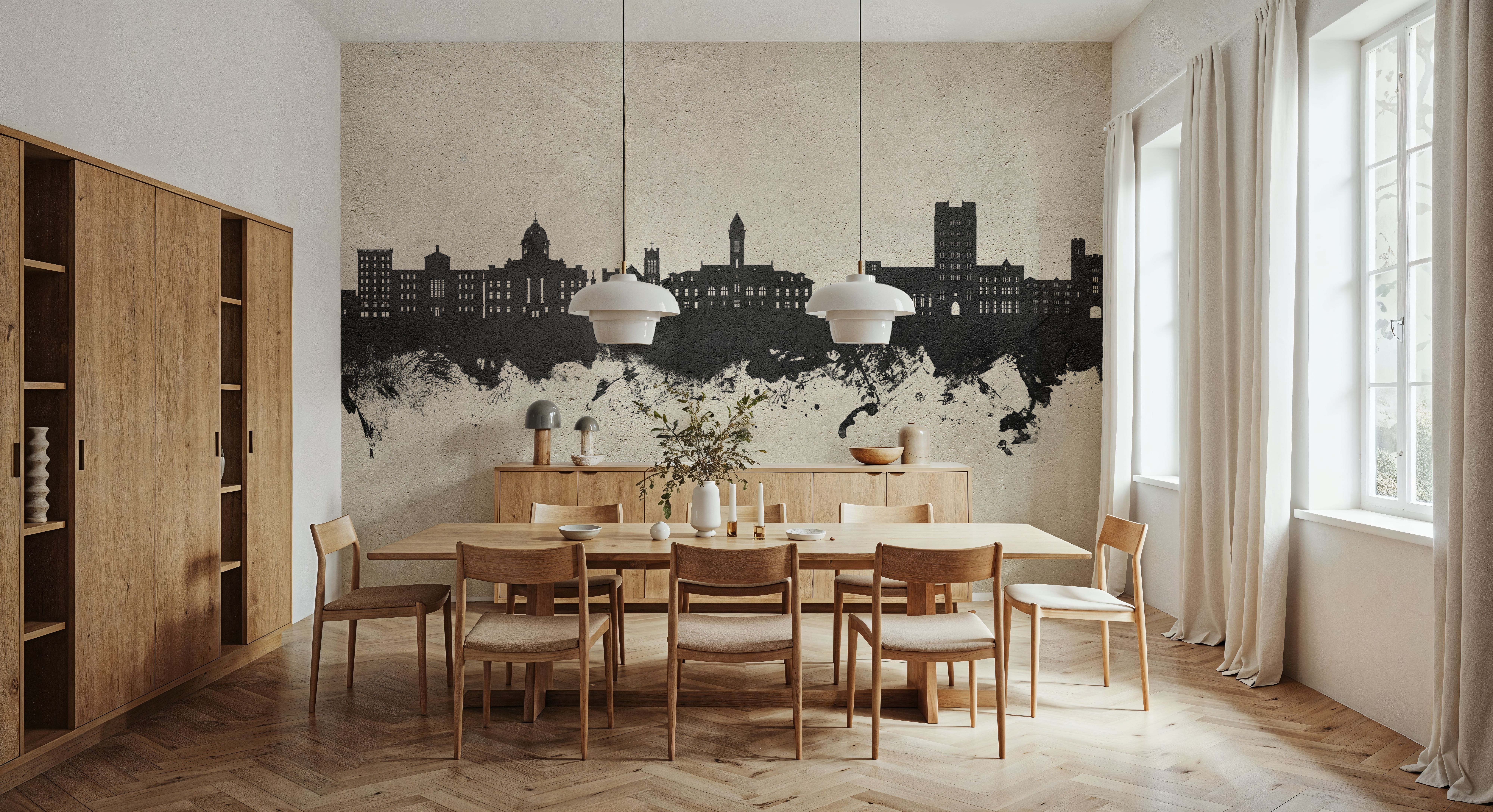 Bloomington Indiana Skyline Concrete