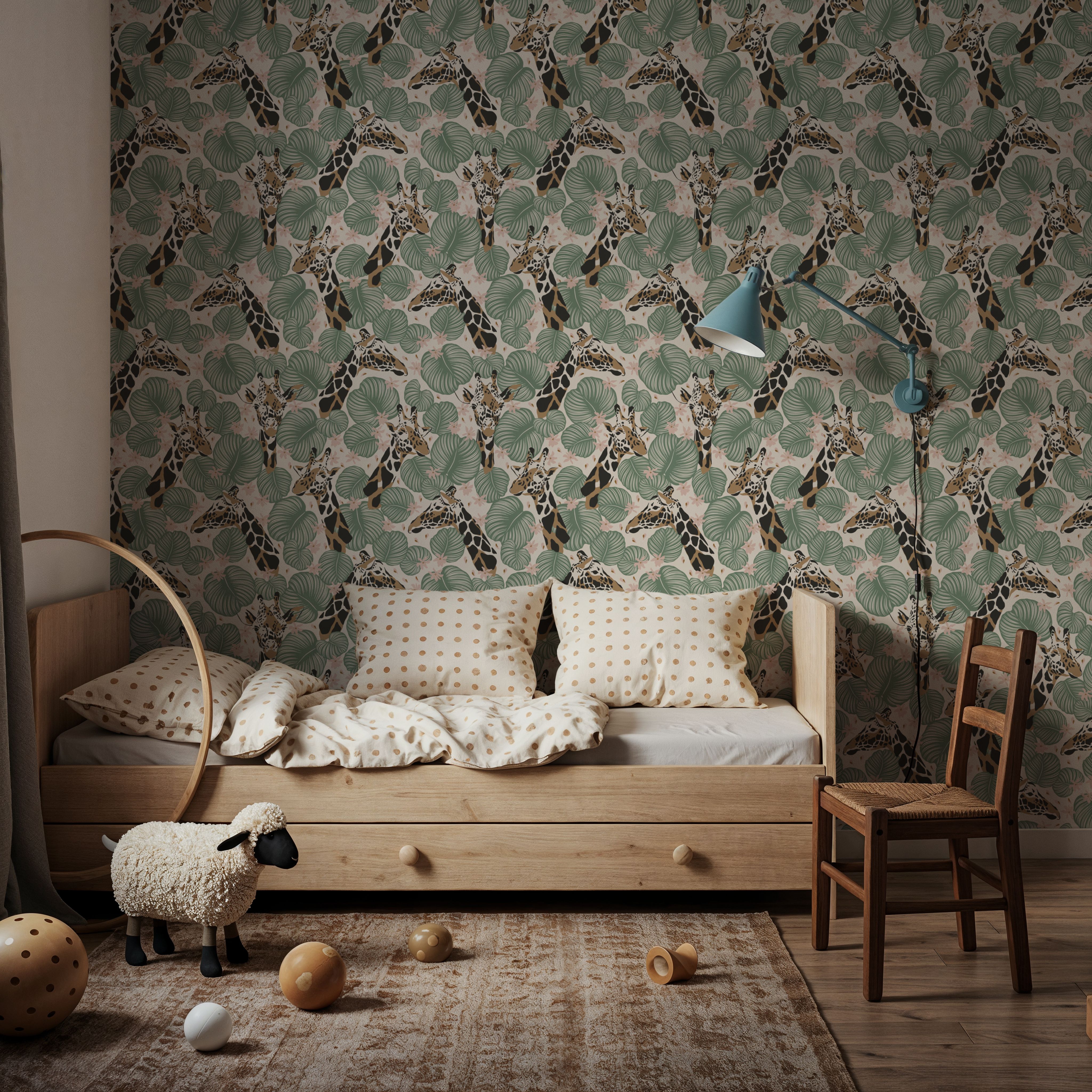 Giraffe Manor, Tapeten