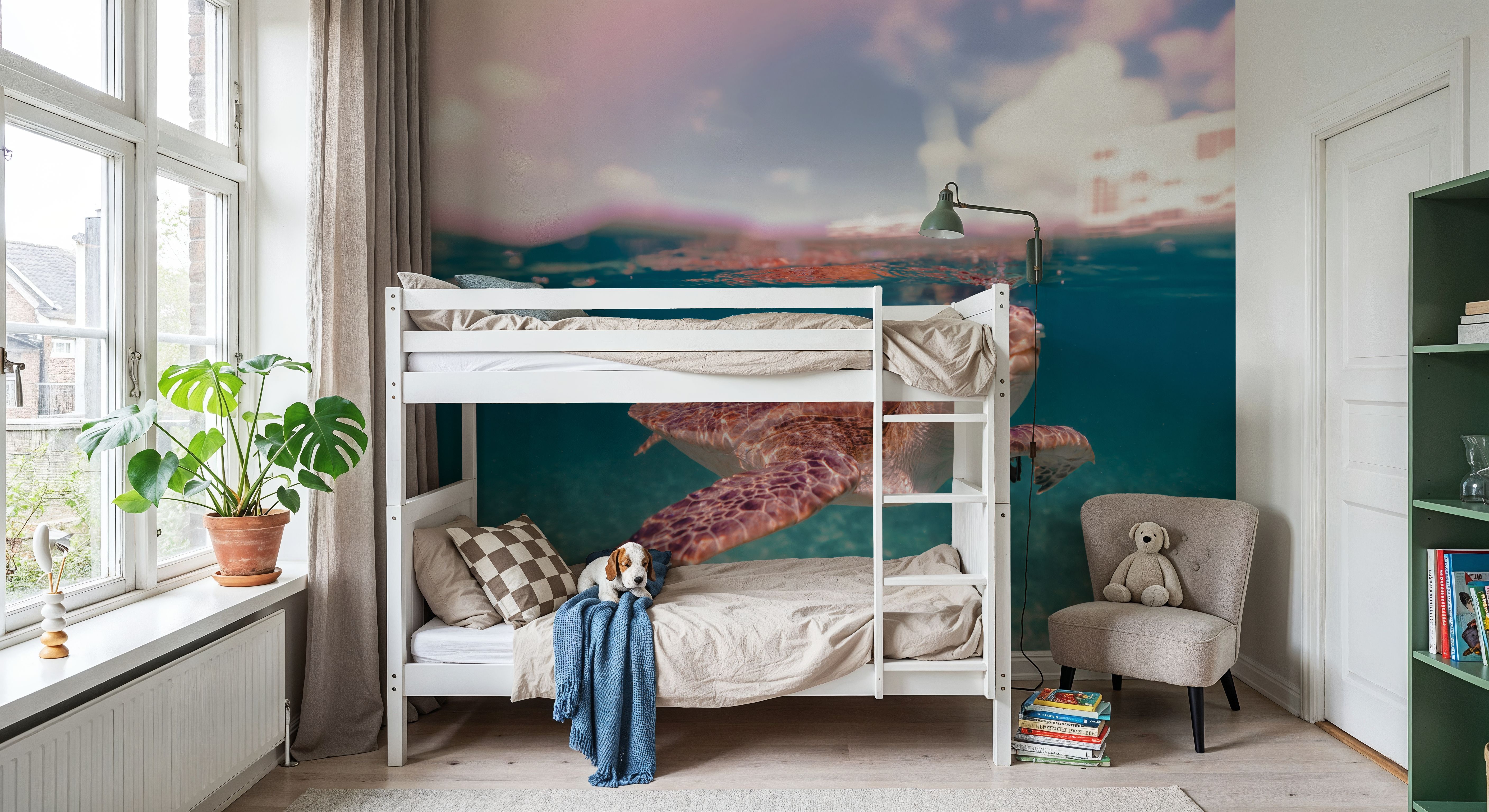 Above and Below, Wallpaper