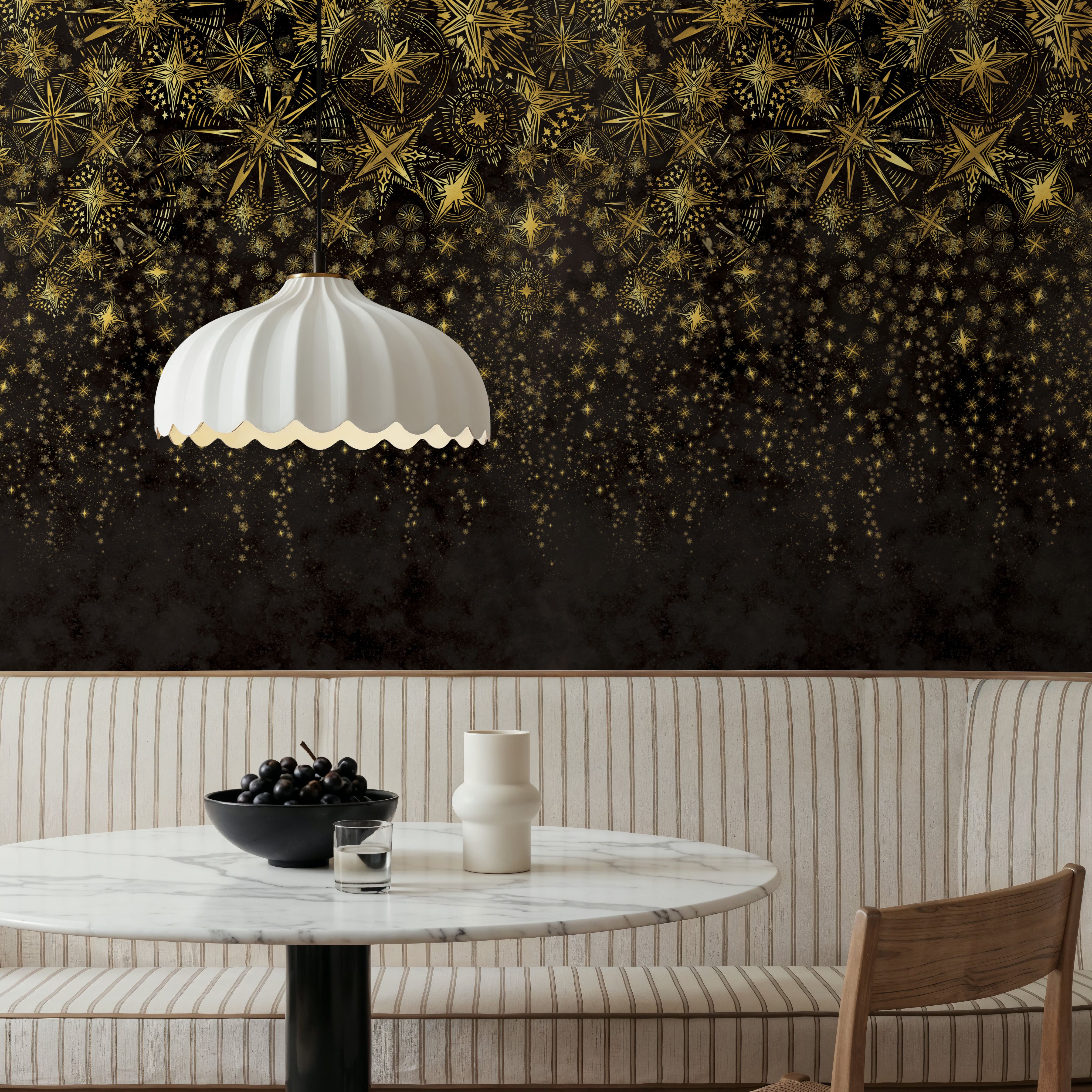 Celestial Dreams Bright Black