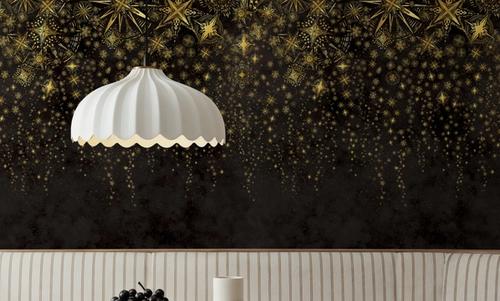 Celestial Dreams Bright Black