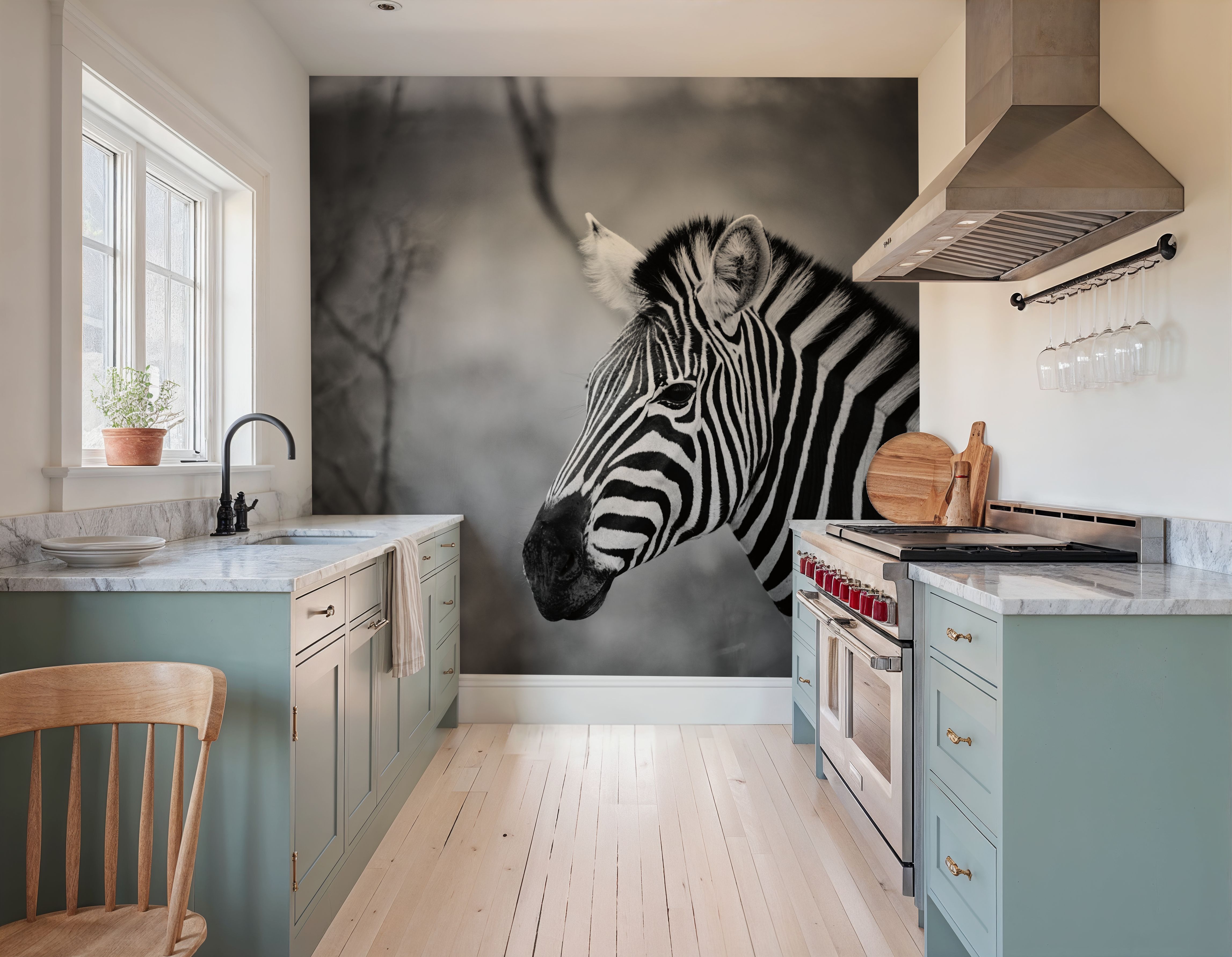 Black and White Zebra