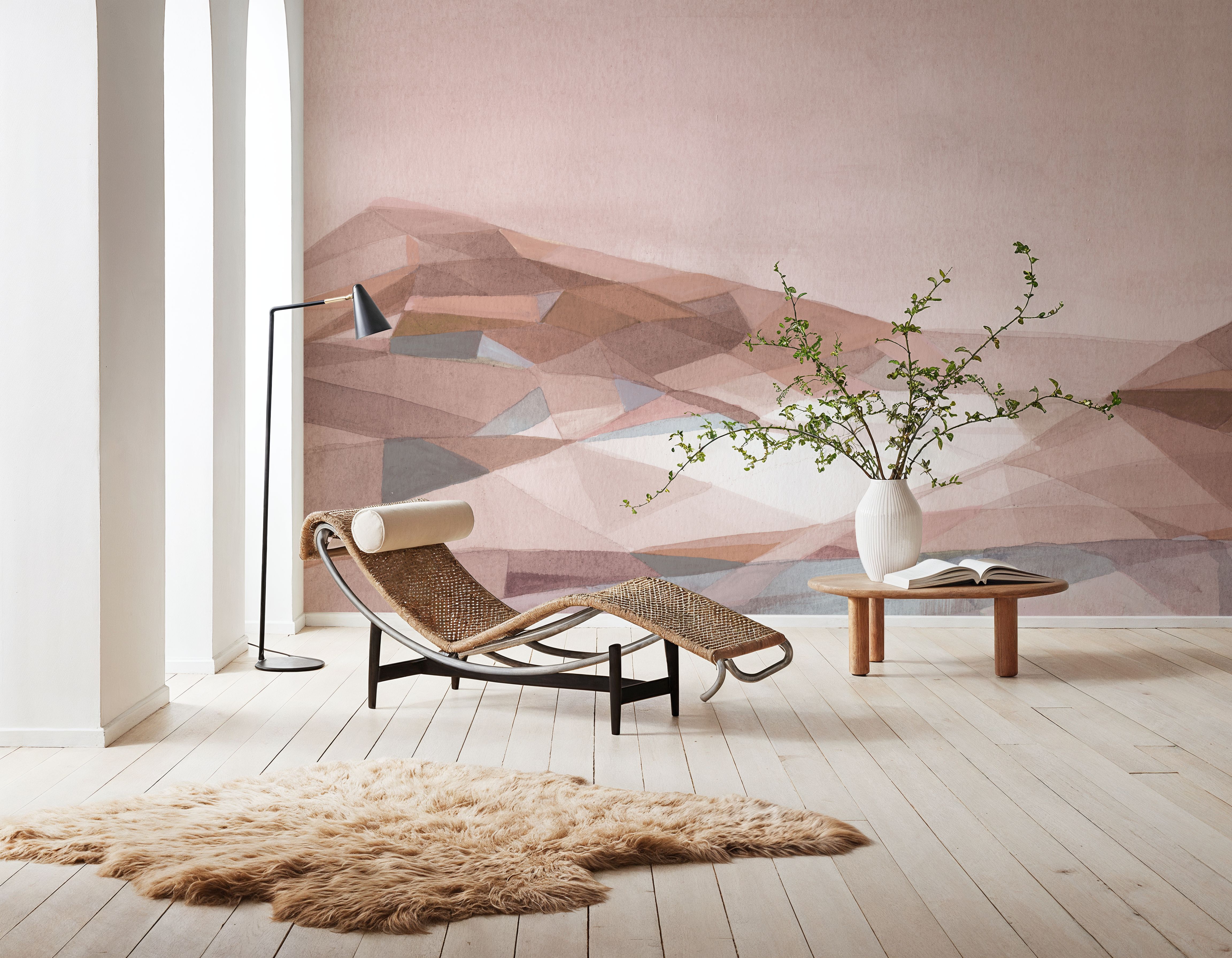 Warm Geometric Mountain