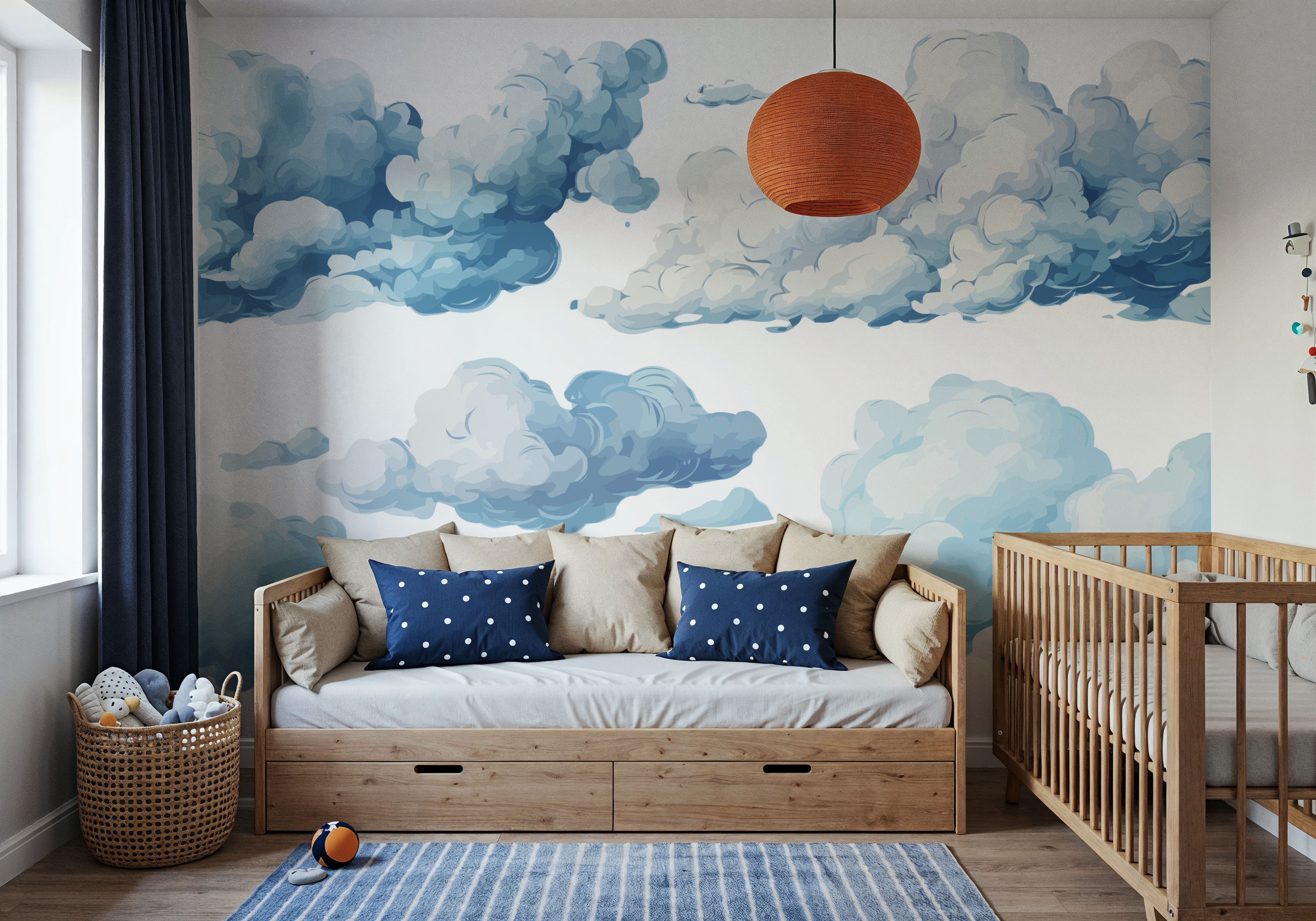 Floating Clouds Sketch
