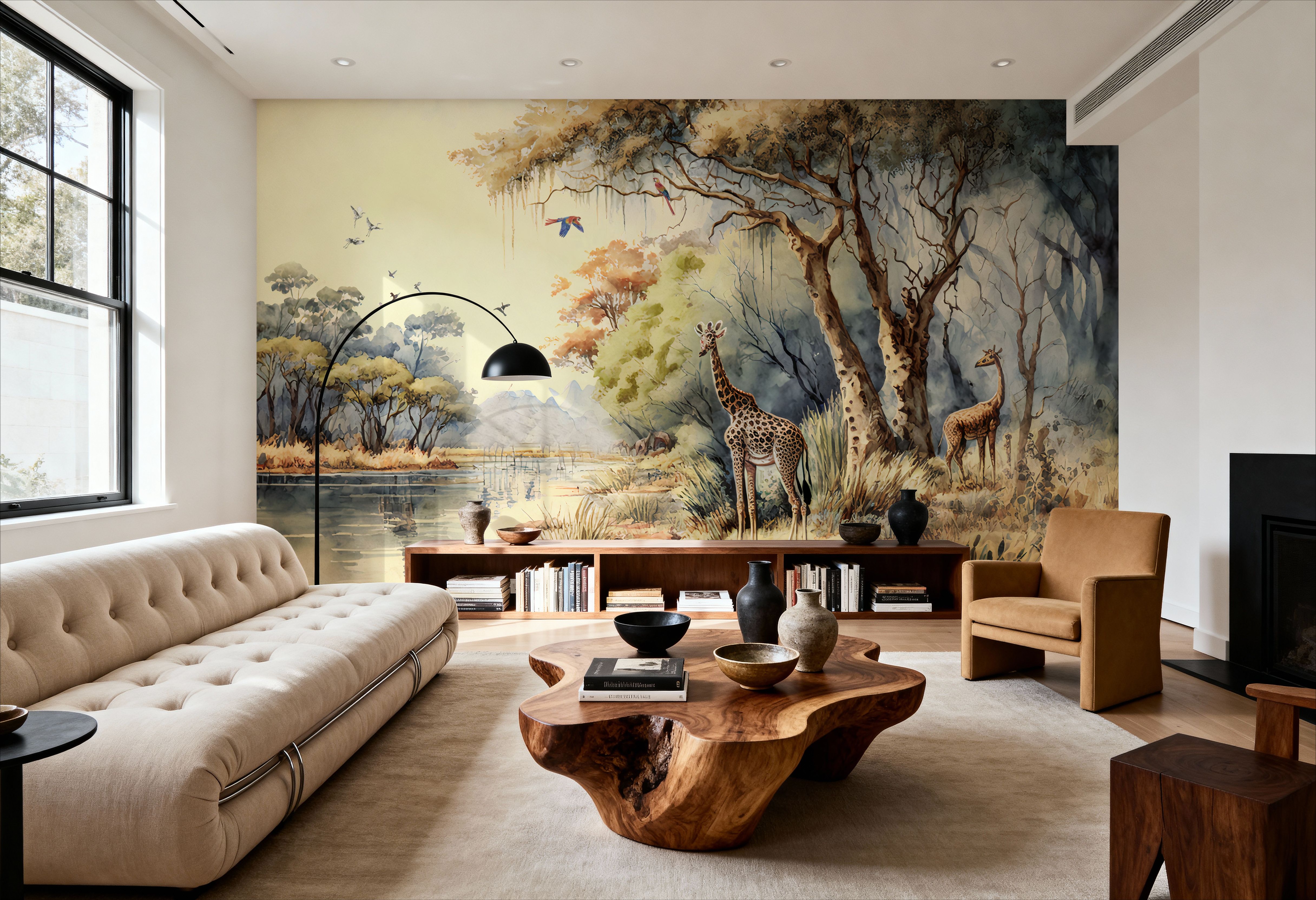 River Scene of Kenya