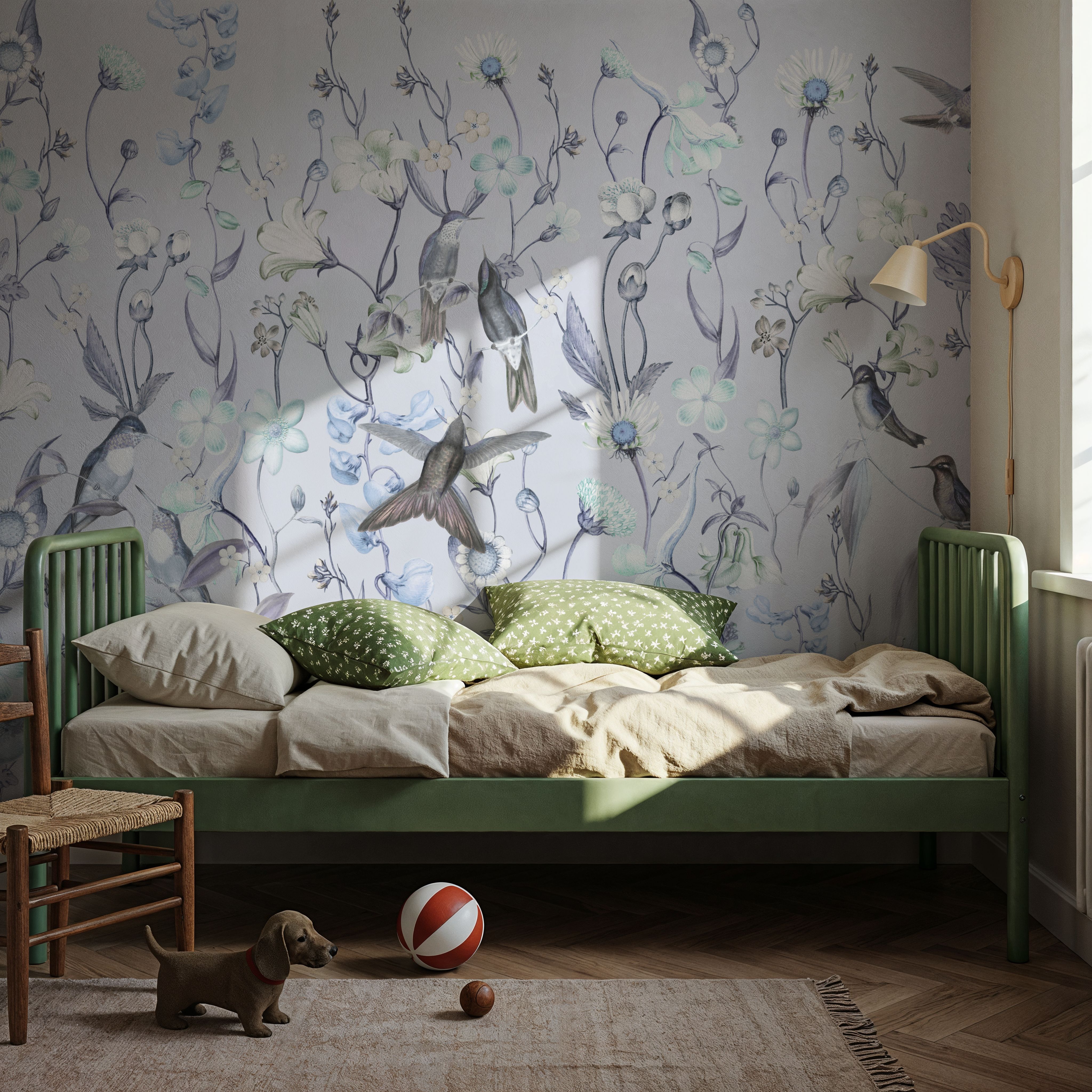 Bird Garden Blue