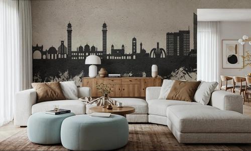 Faislabad Pakistan Skyline Concrete