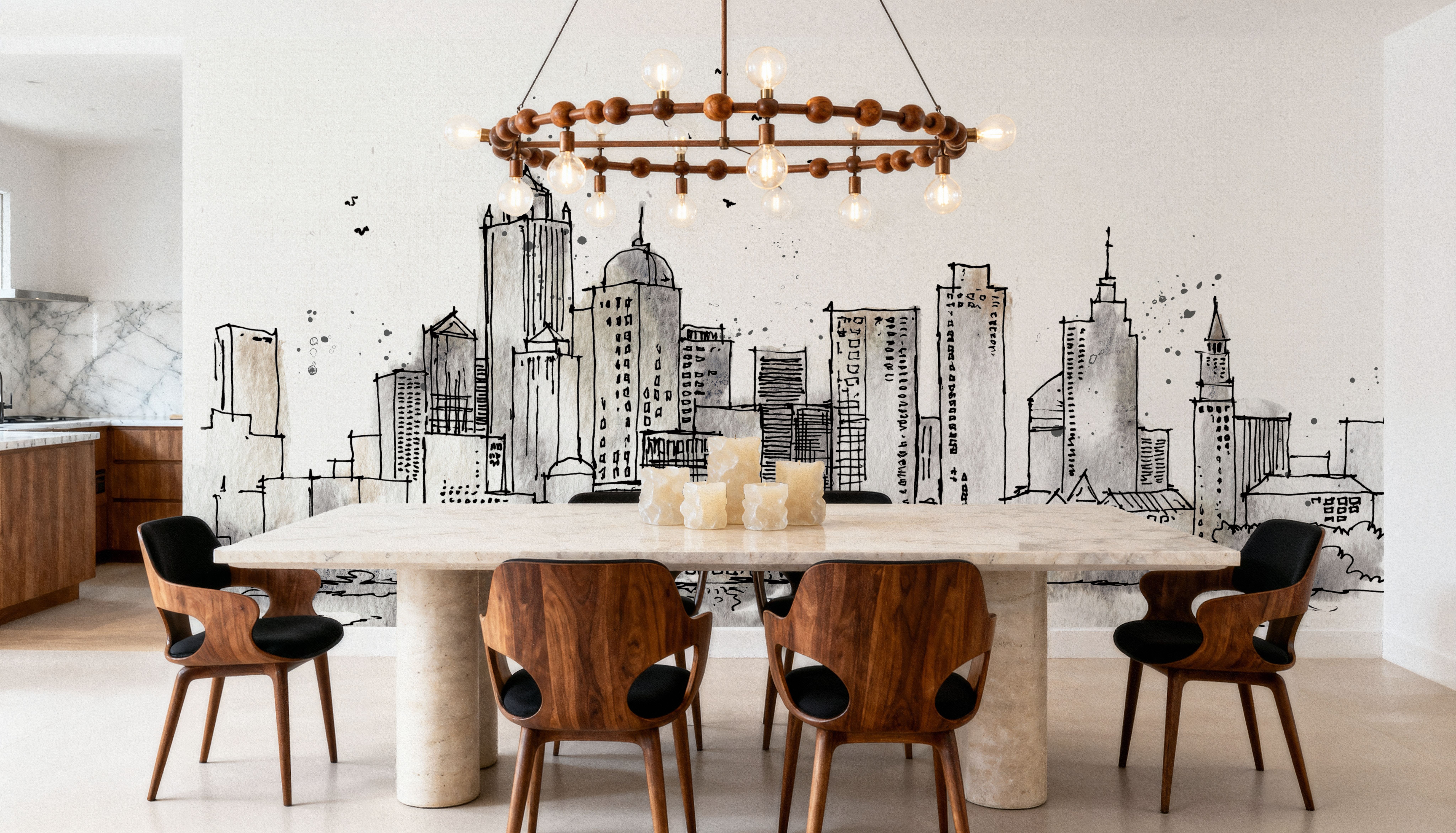 Skyline Sketches Boston