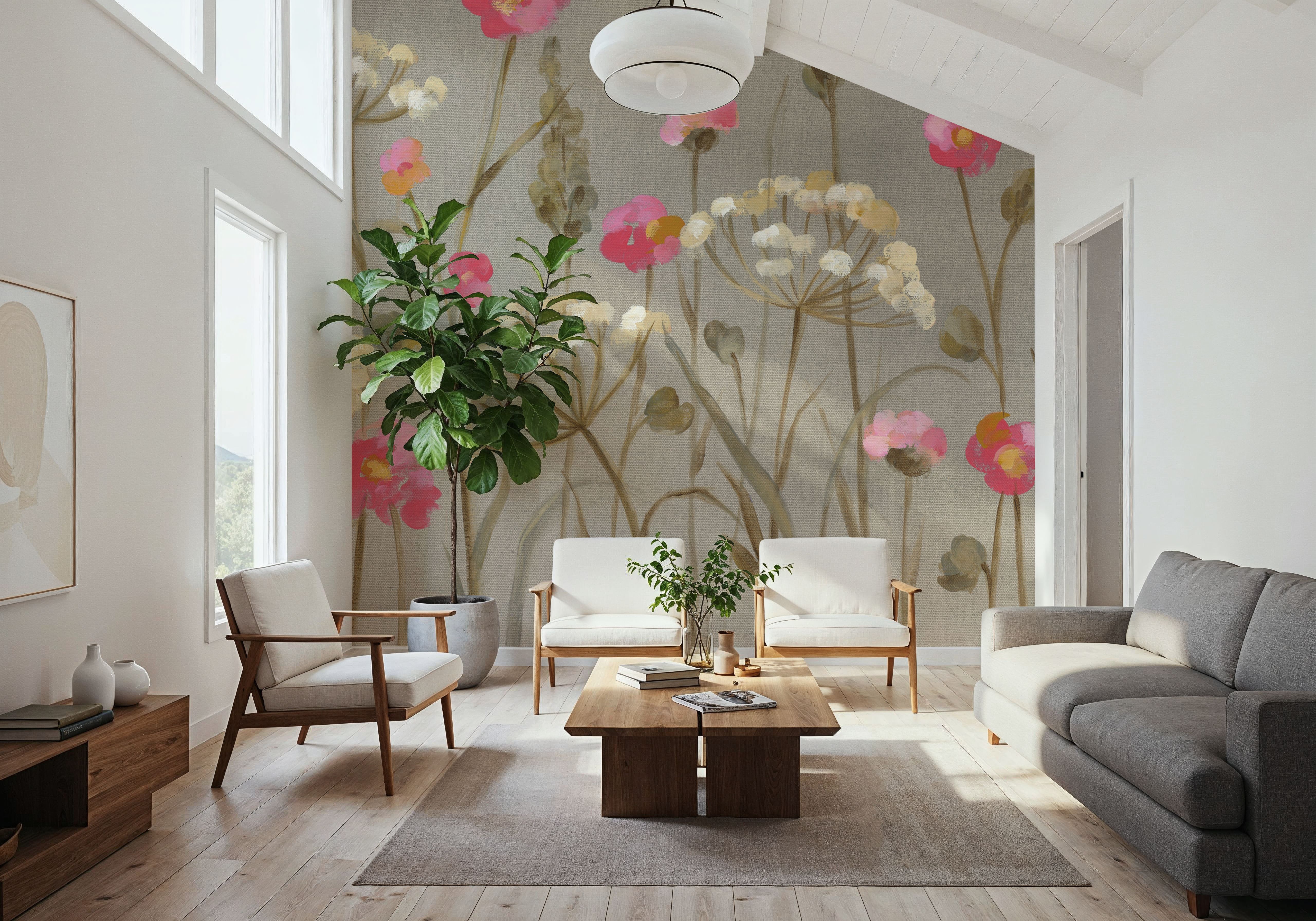 Delicate Garden Canvas
