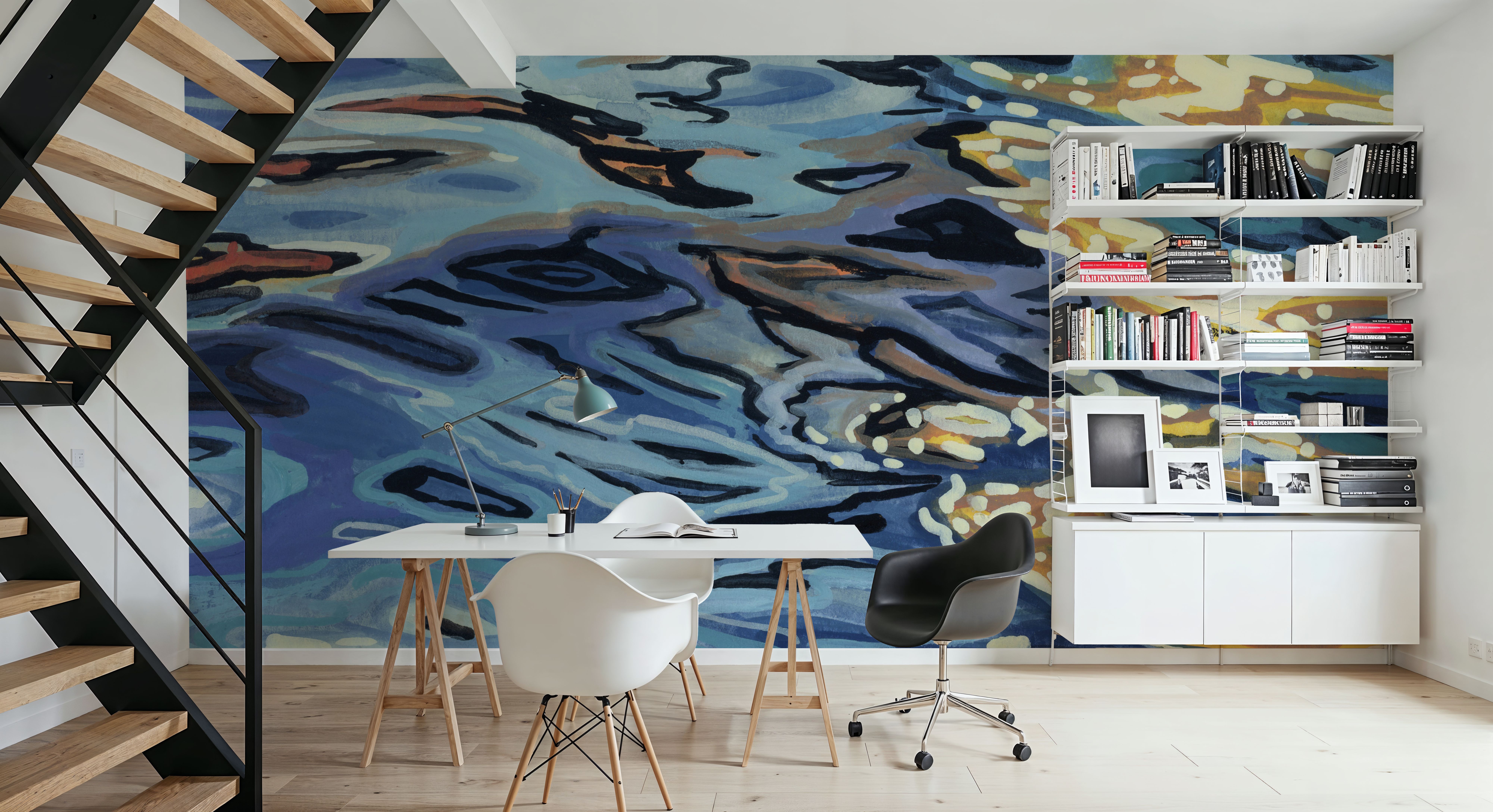 Sunrise on Rippling Water