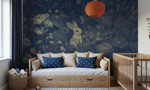 Rabbits Blue