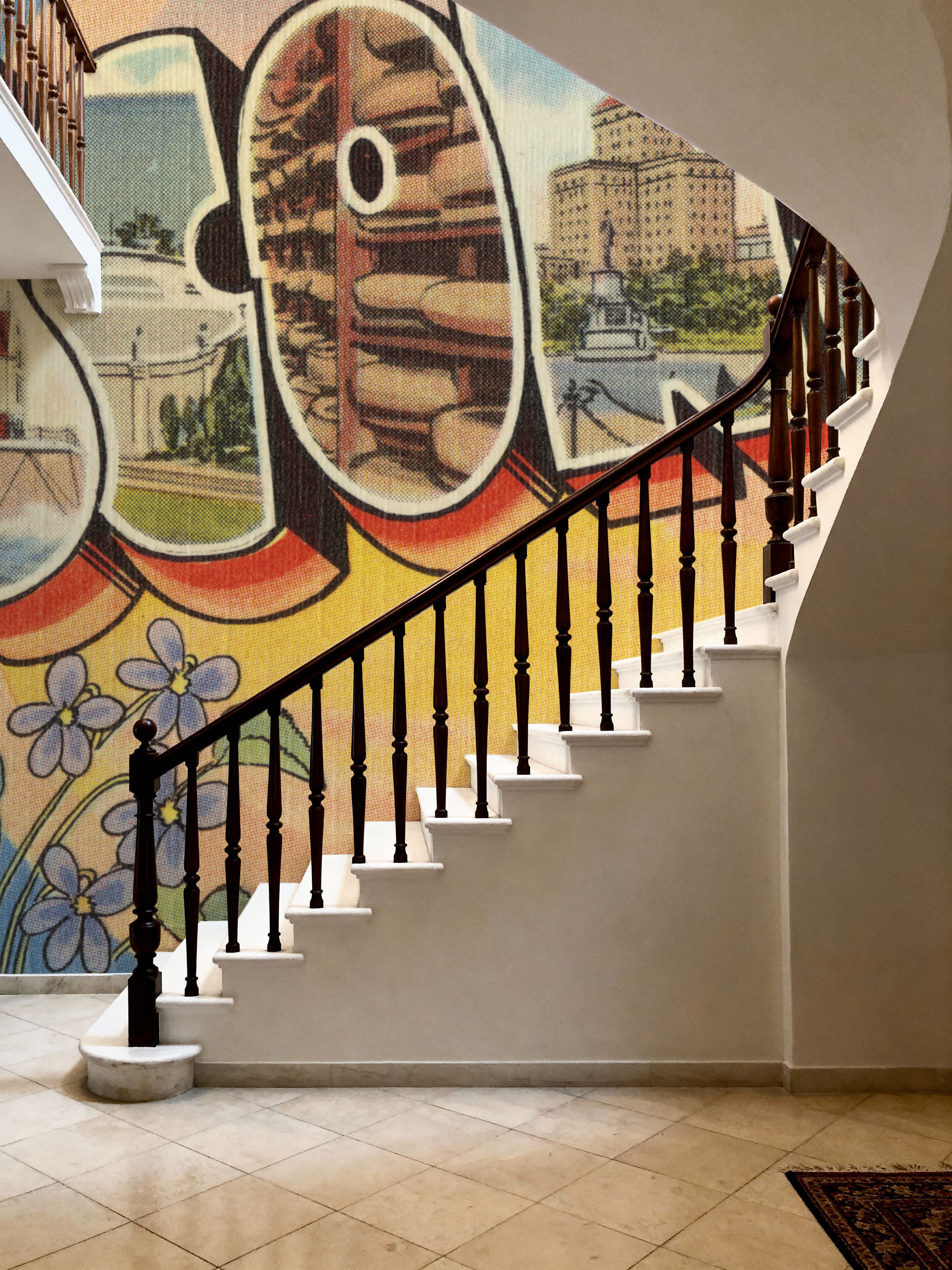 Greetings from Wisconsin - Screenprint Postcard