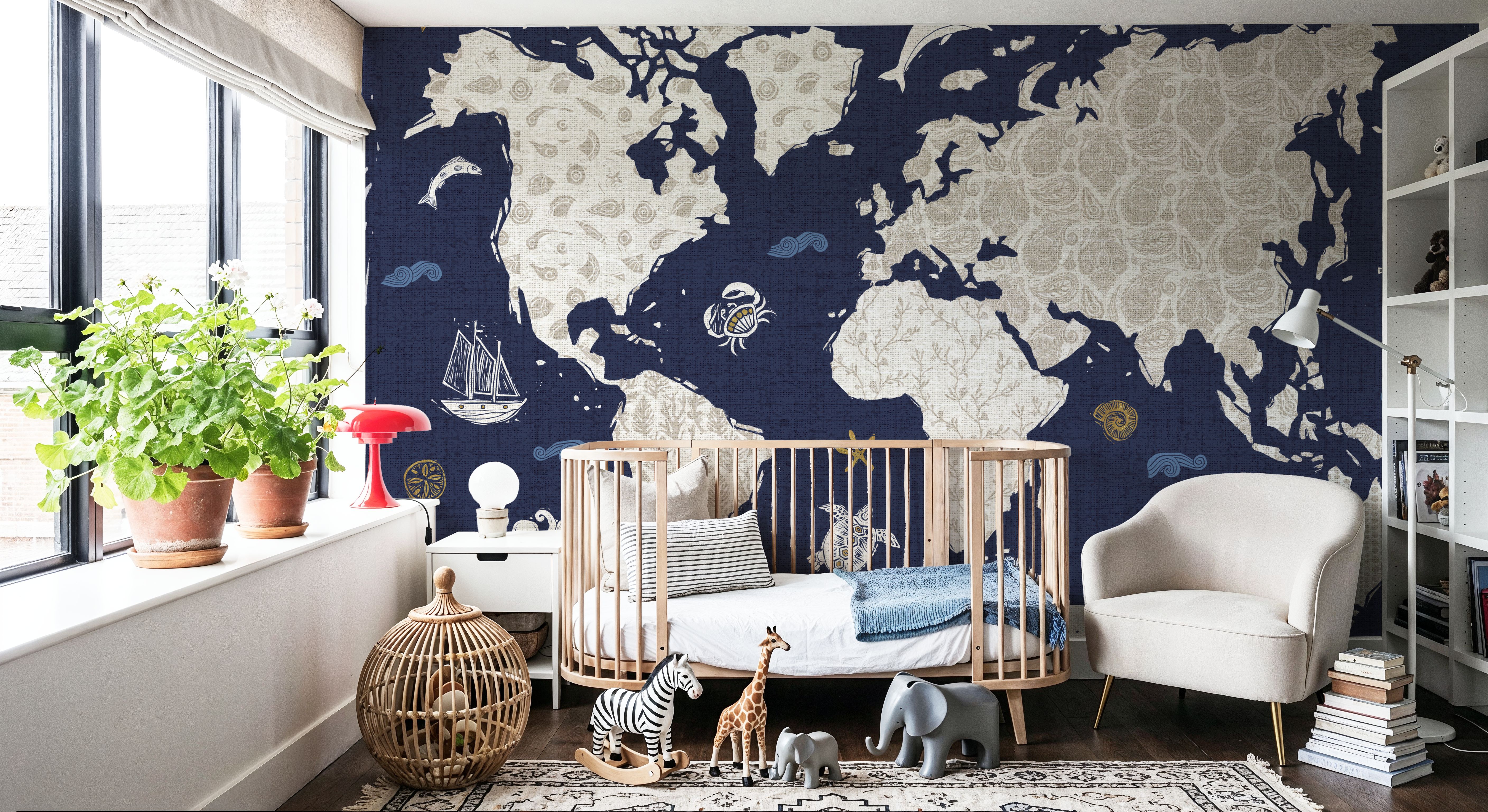 Sea This Map Blue