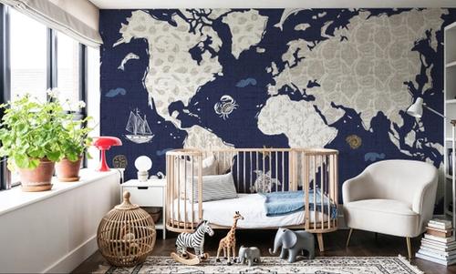 Sea This Map Blue