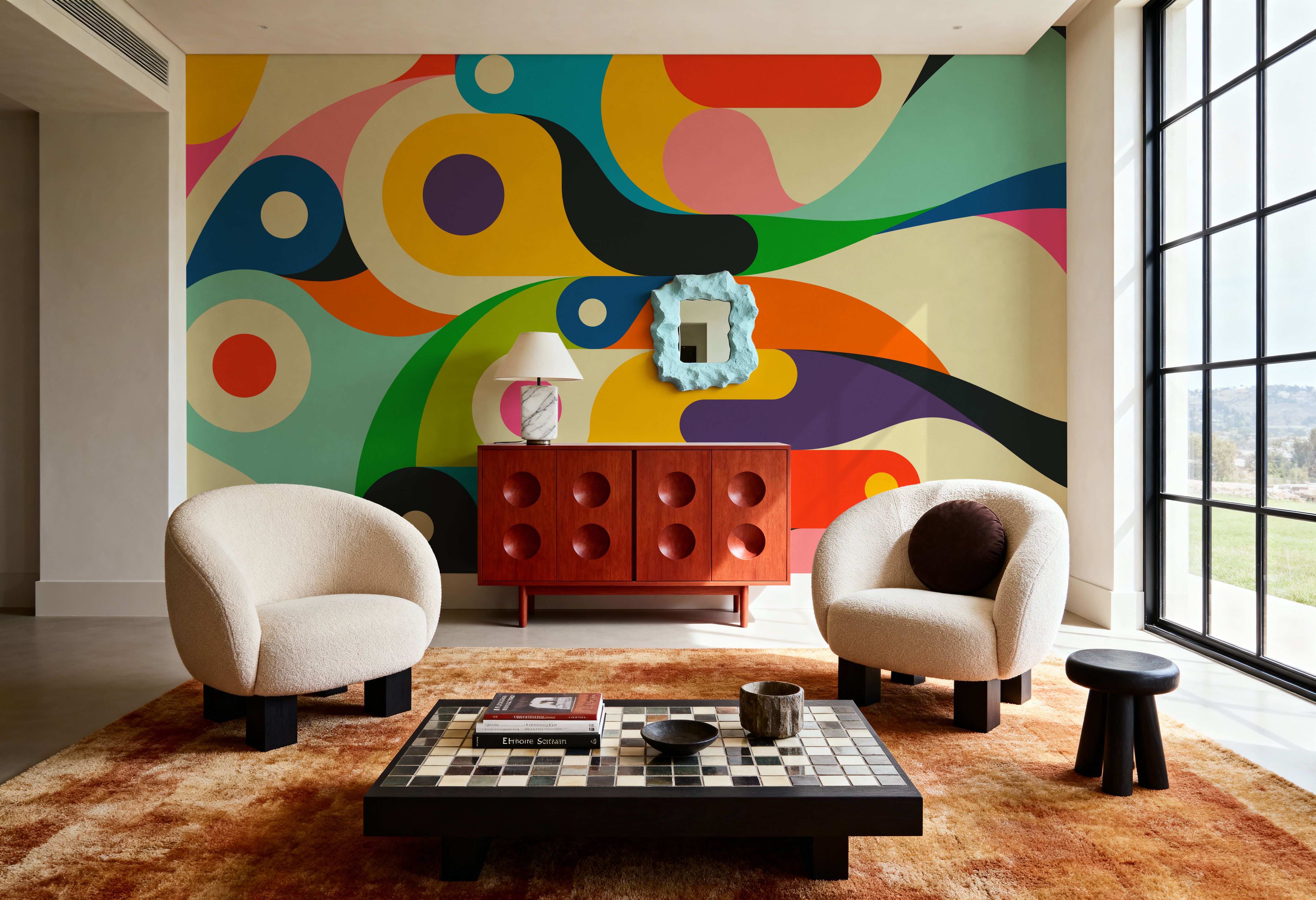 Internal, Carte da parati