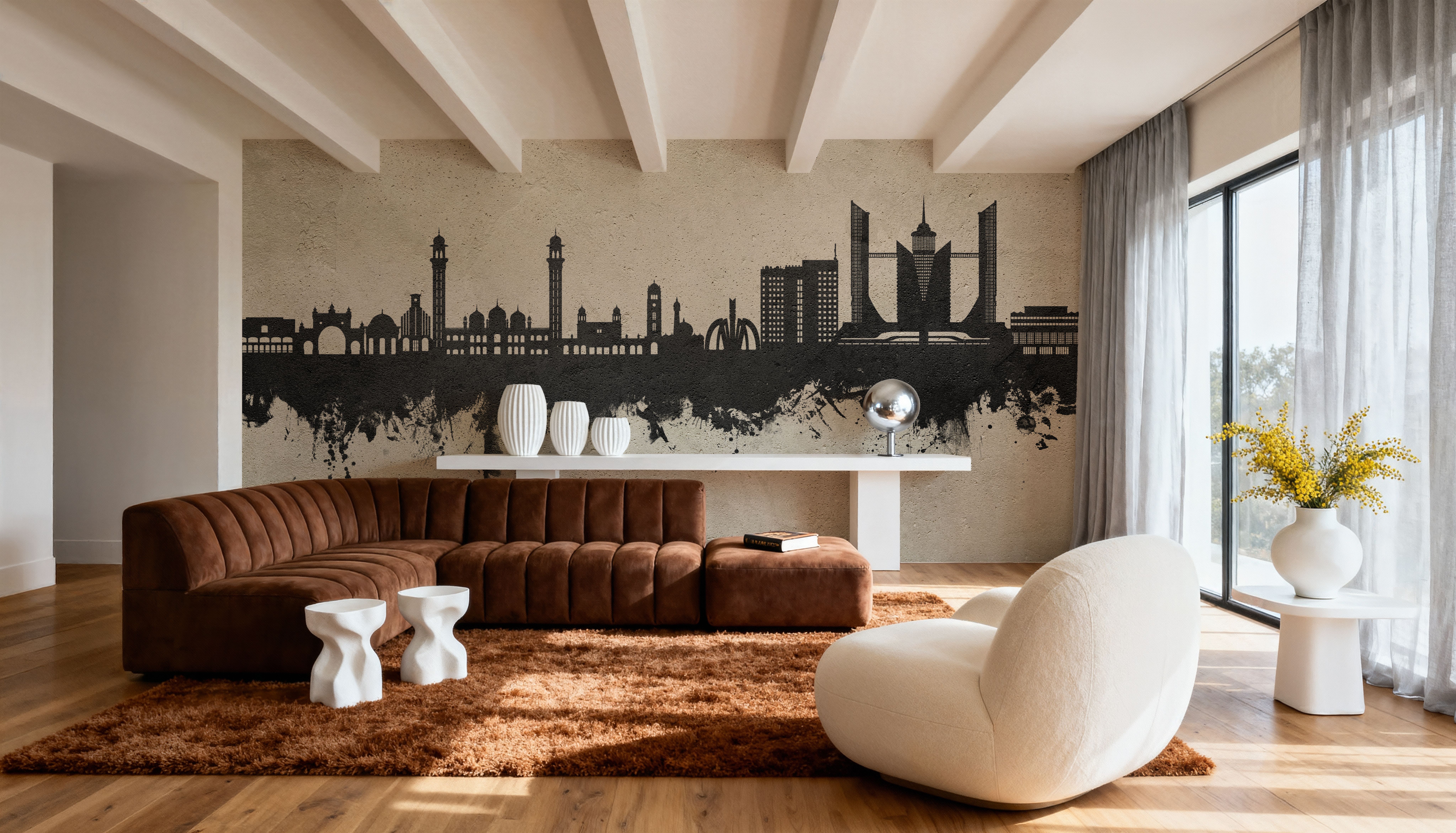 Faislabad Pakistan Skyline Concrete