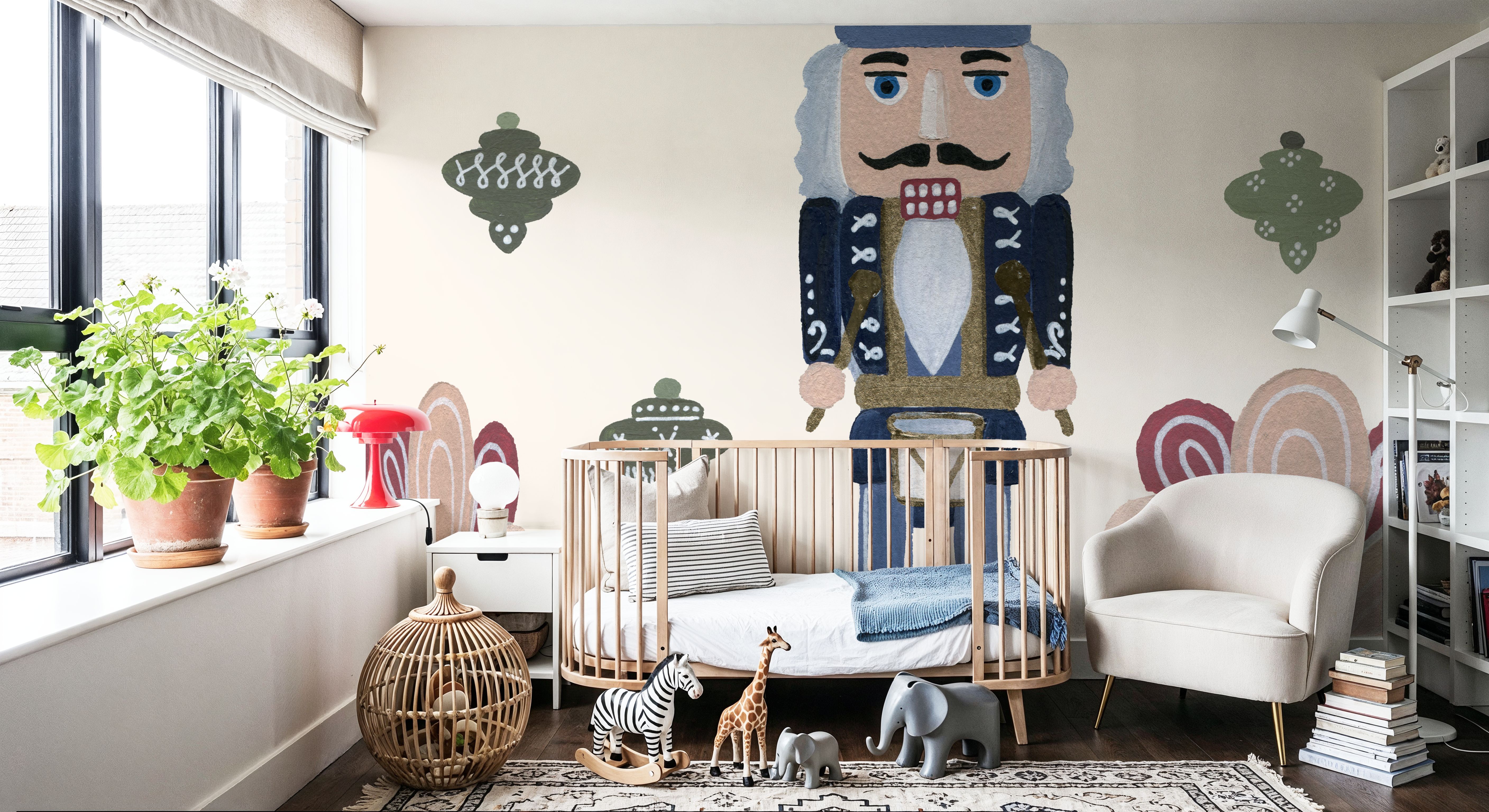 Vintage Nutcrackers III, Wallpaper