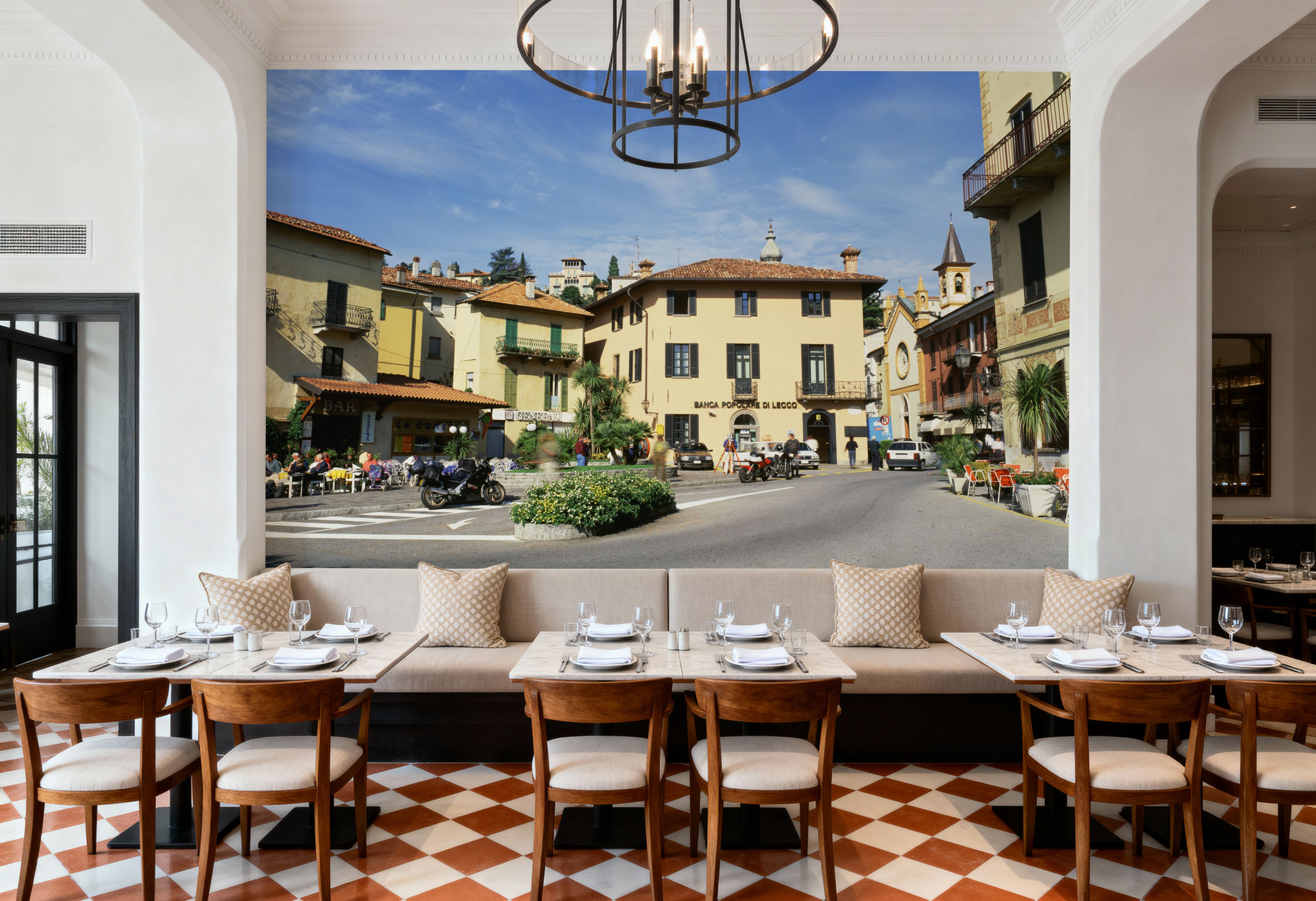 Sunny Italian Piazza