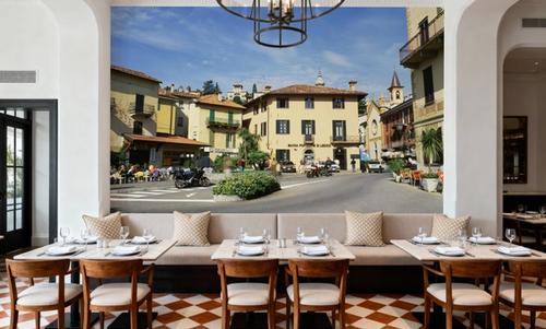 Sunny Italian Piazza