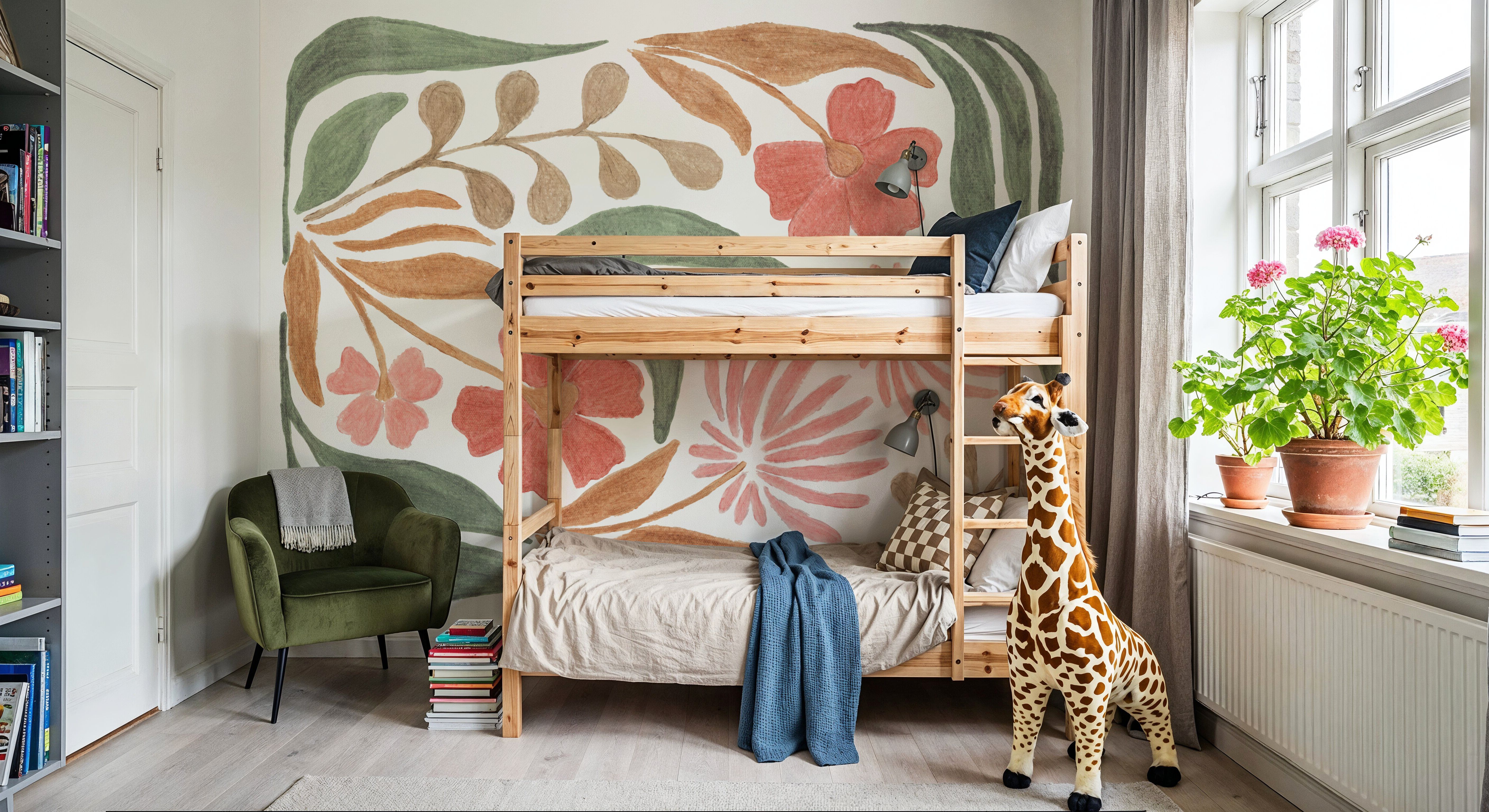 Floral Abstract II on White