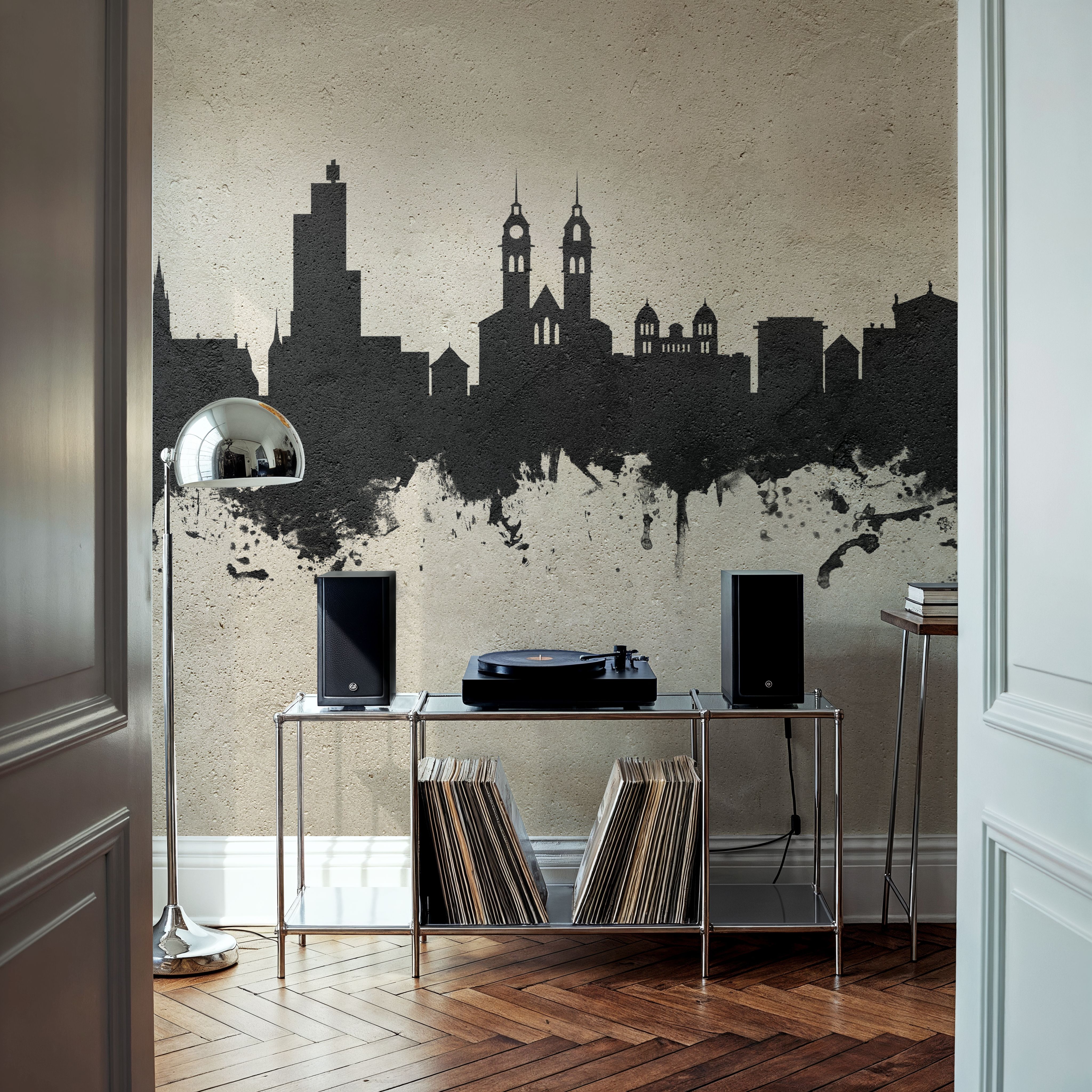 Wintherthur Switzerland Skyline Concrete