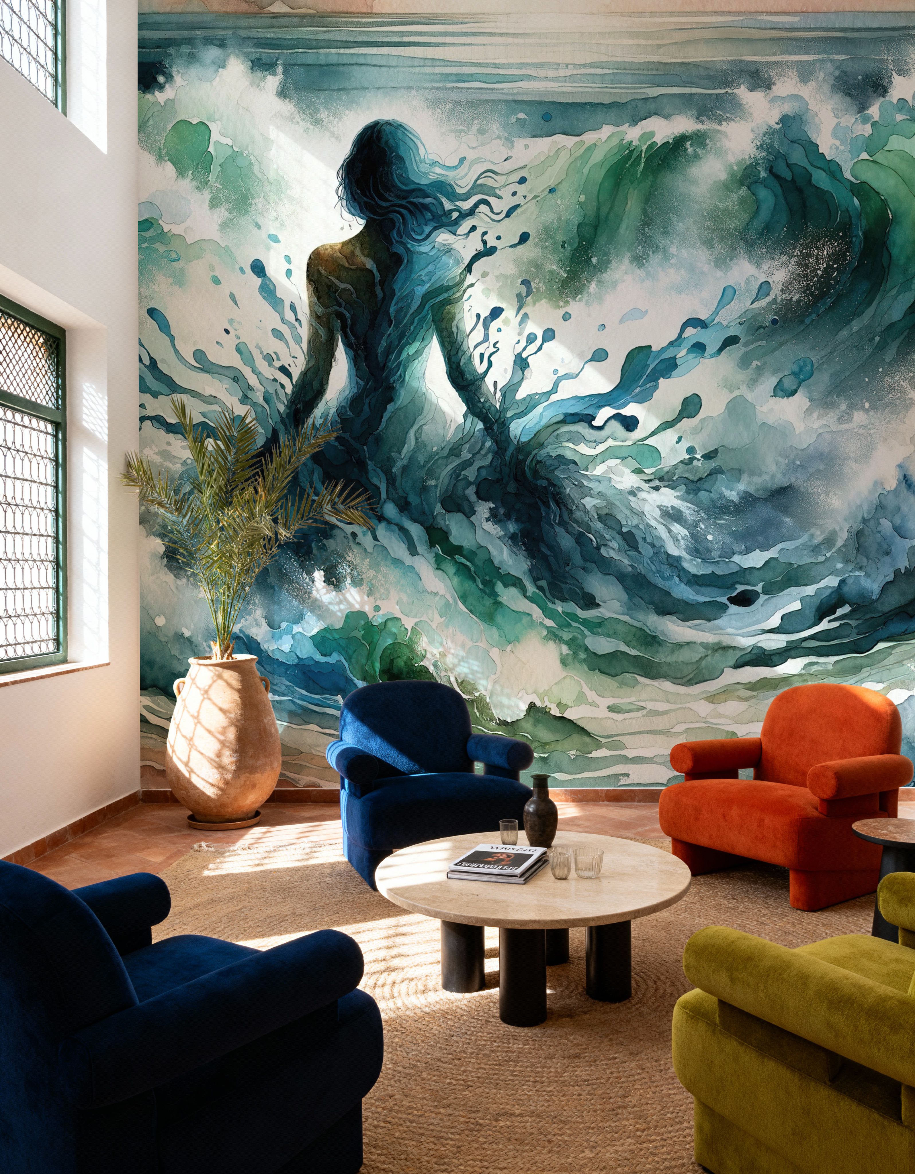 Ocean's Embrace Unfolding