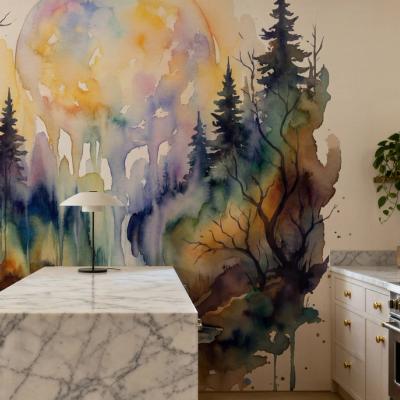 Forest Grove - Watercolor Landscape Series