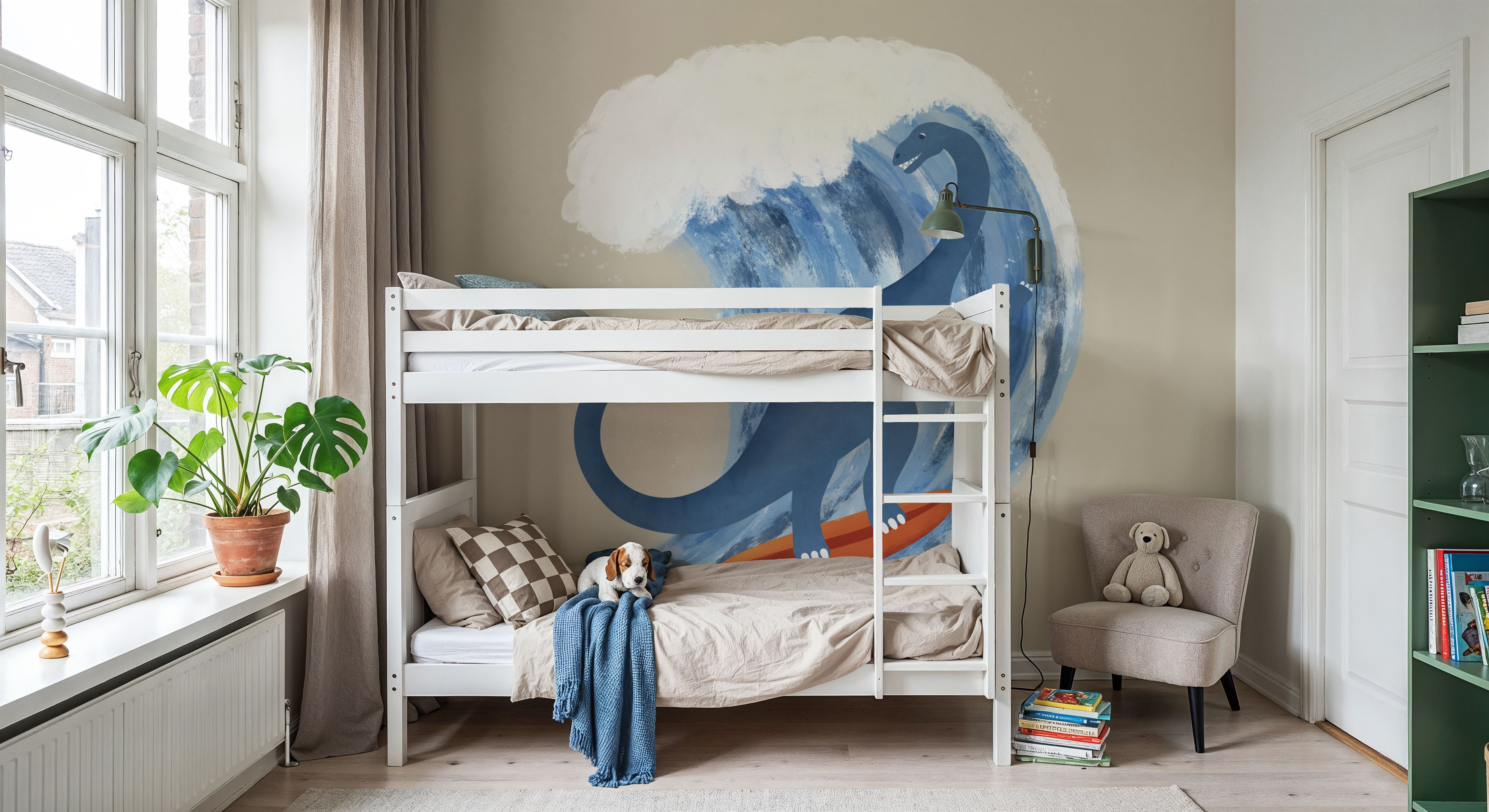 Surfing Brontosaurus