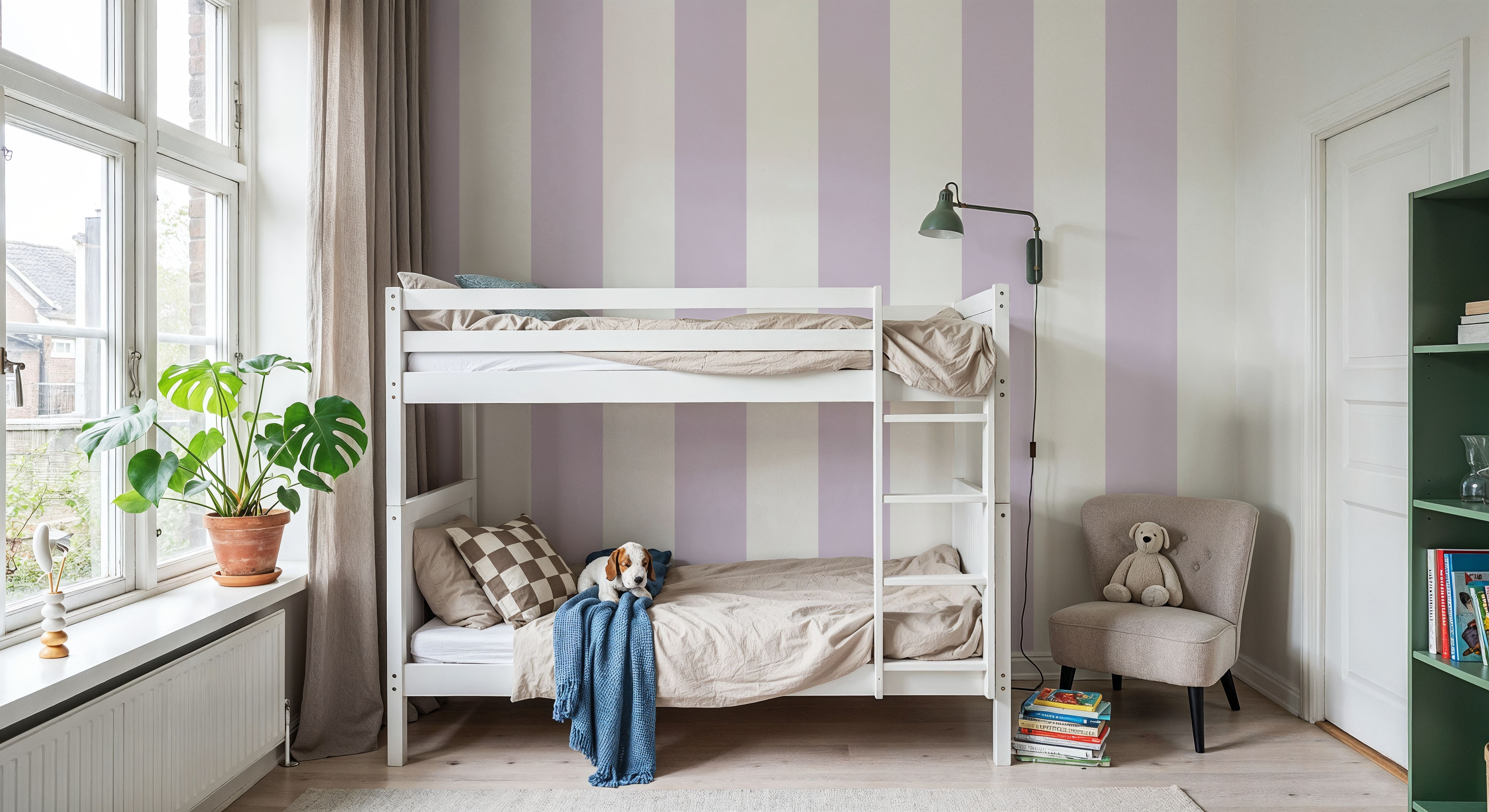 Circus Stripes, Lavender
