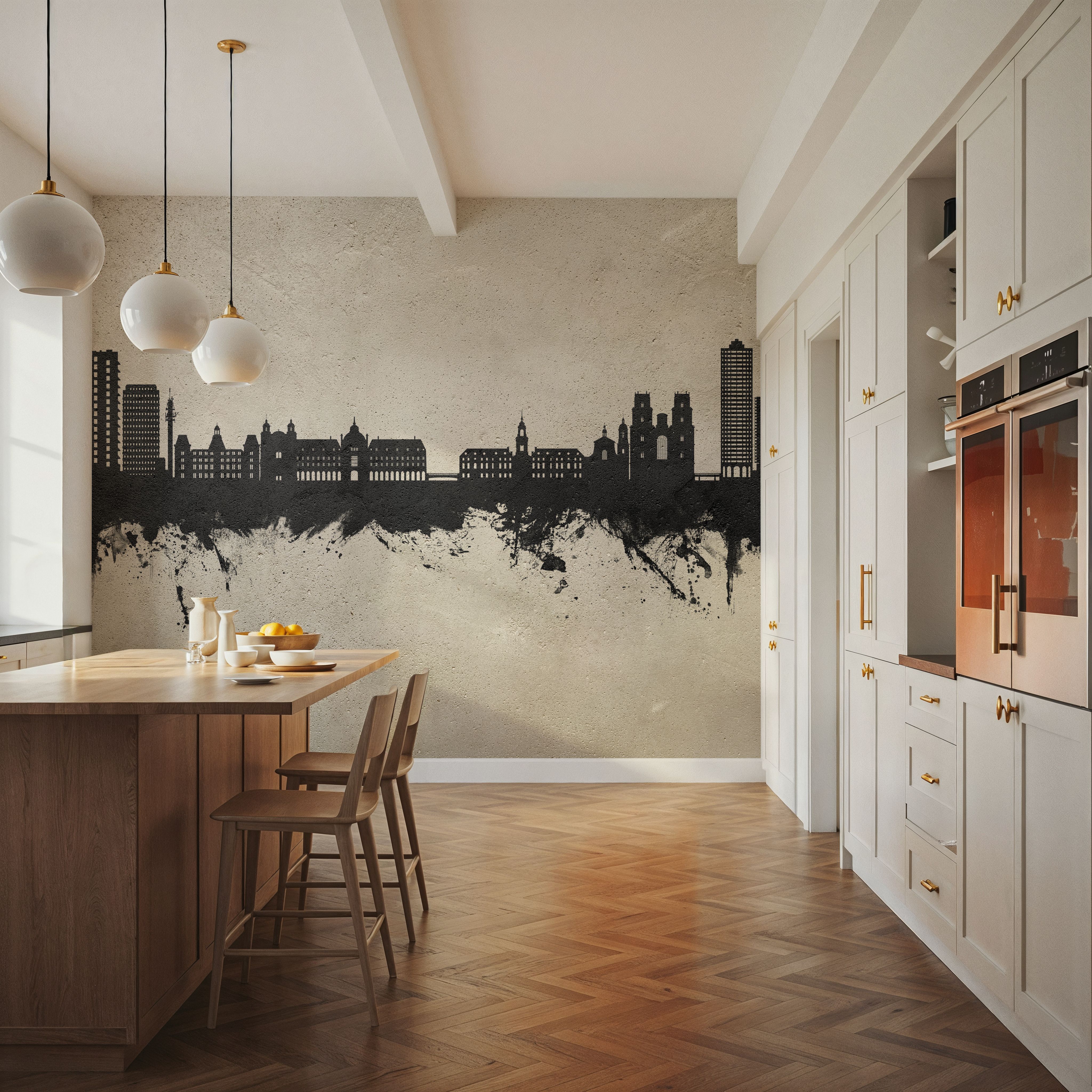 Rennes France Skyline Concrete