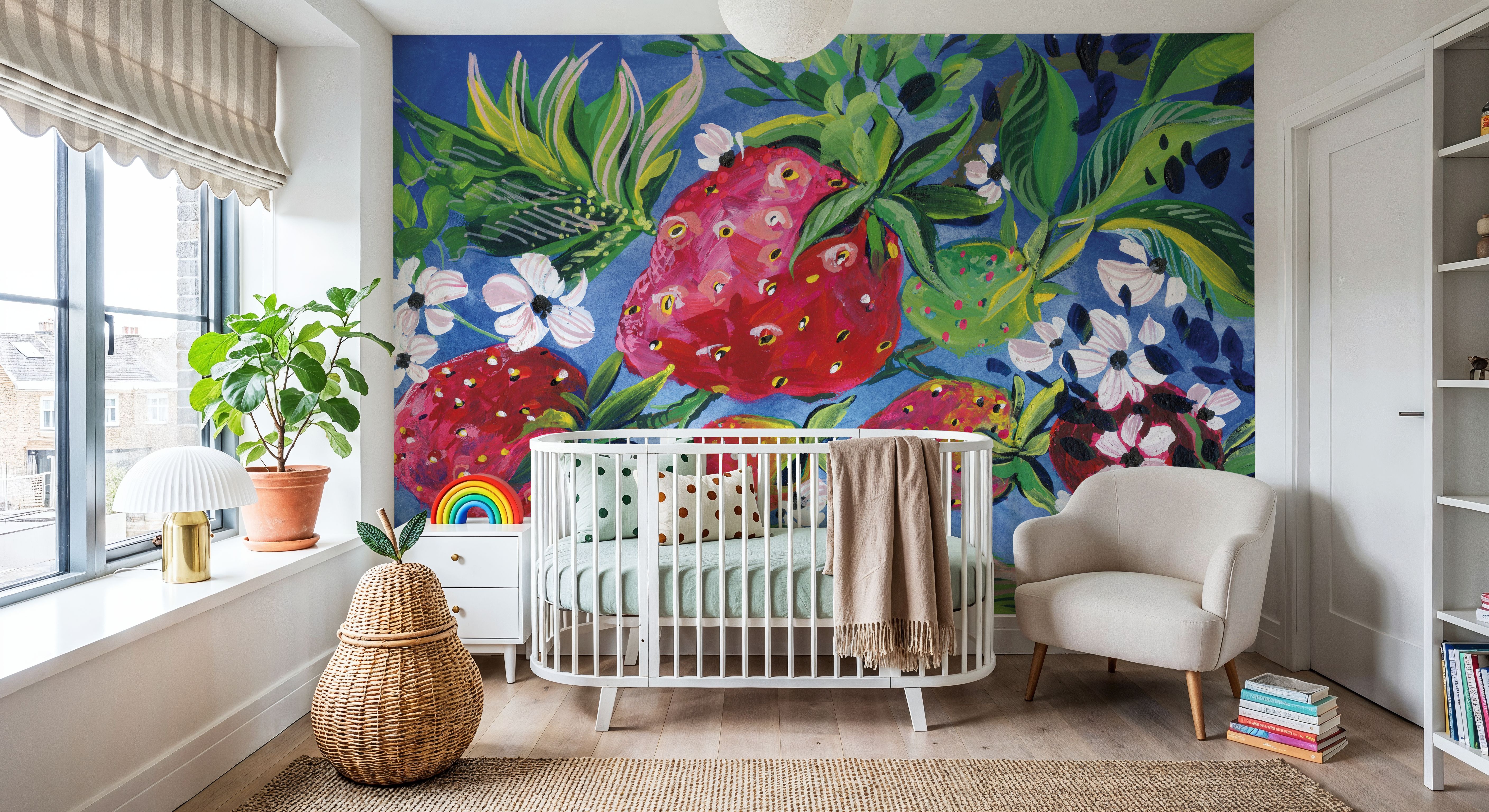 Juicy Strawberries, Papier peint