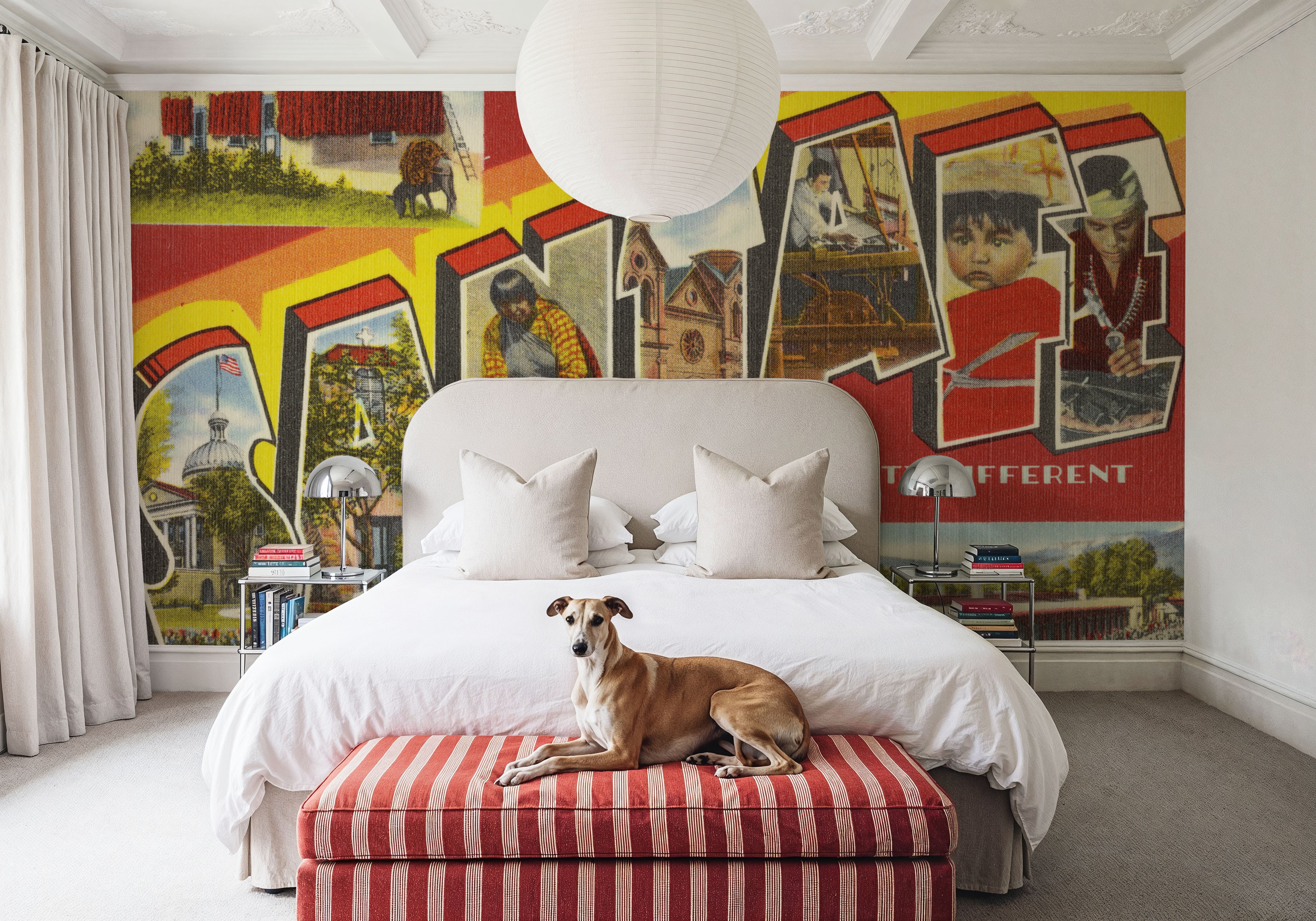 Greetings from Santa Fe - Screenprint Postcard