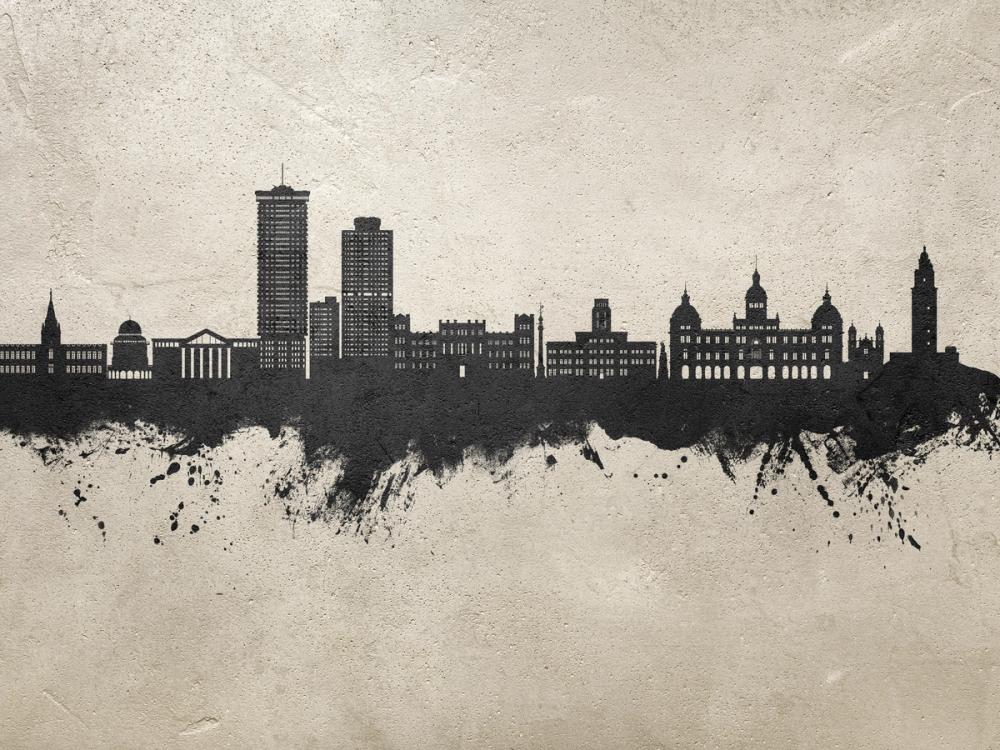 A Coruña Spain Skyline Concrete