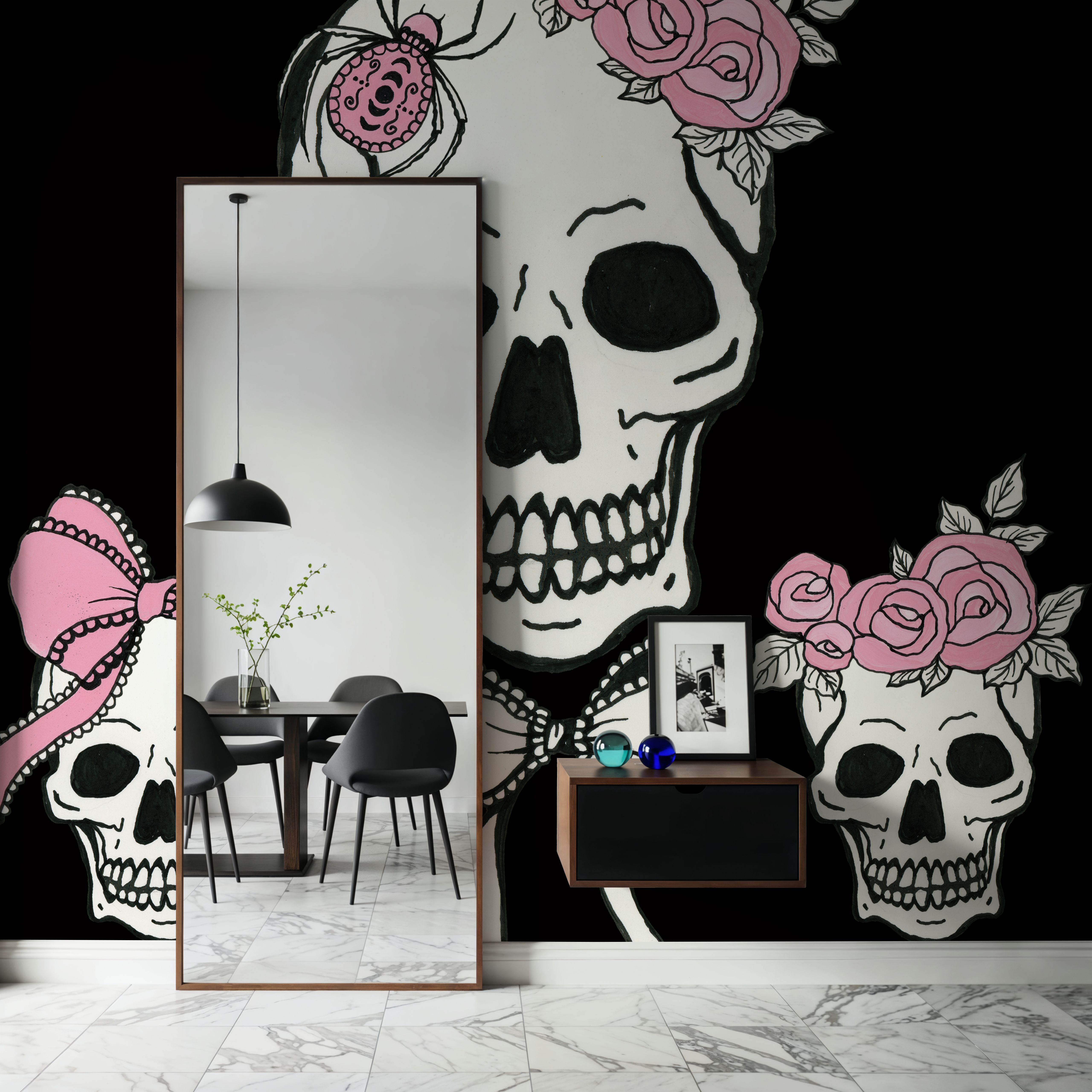 Coquette Skulls