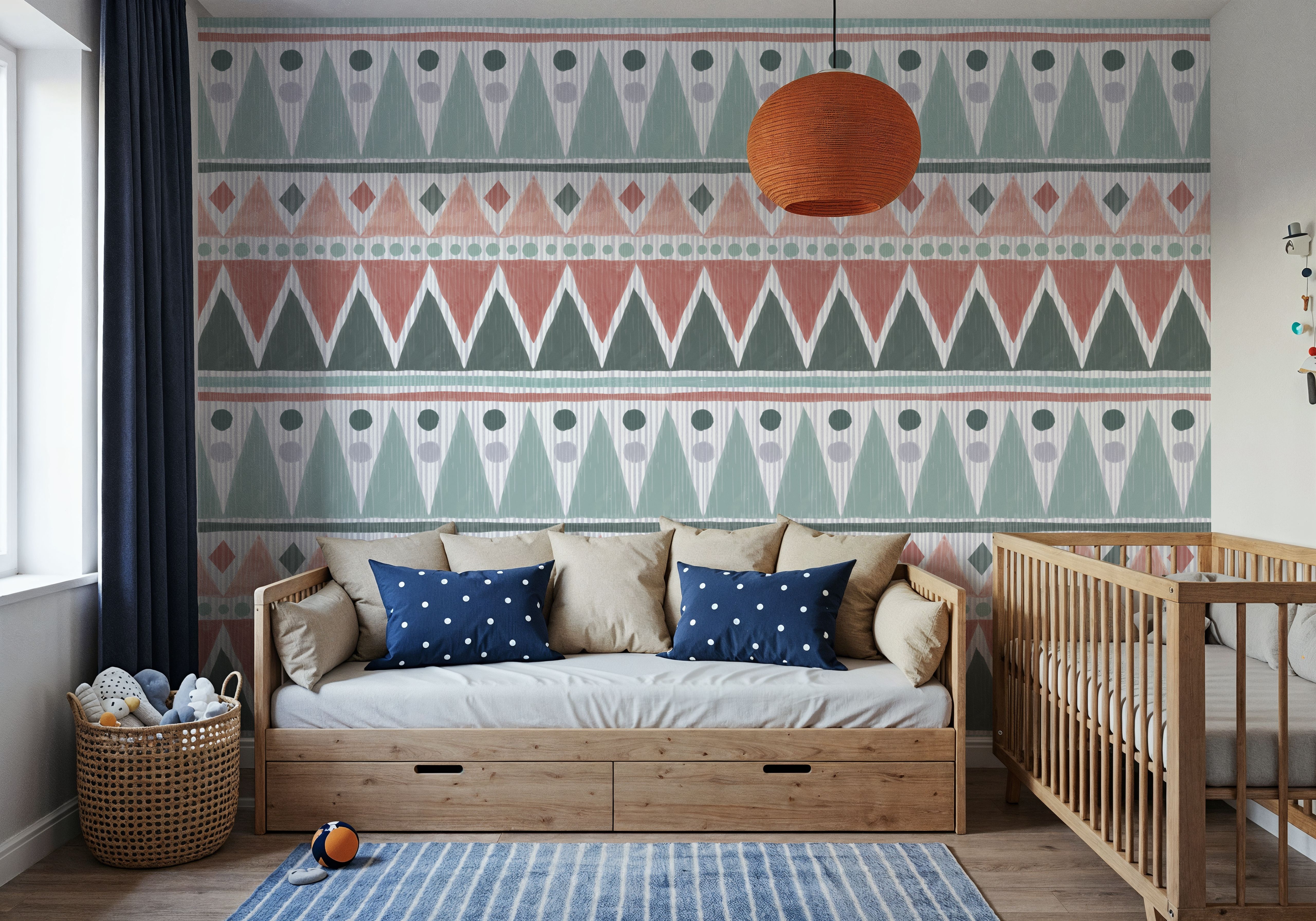 Ikat Patern I, Wallpaper