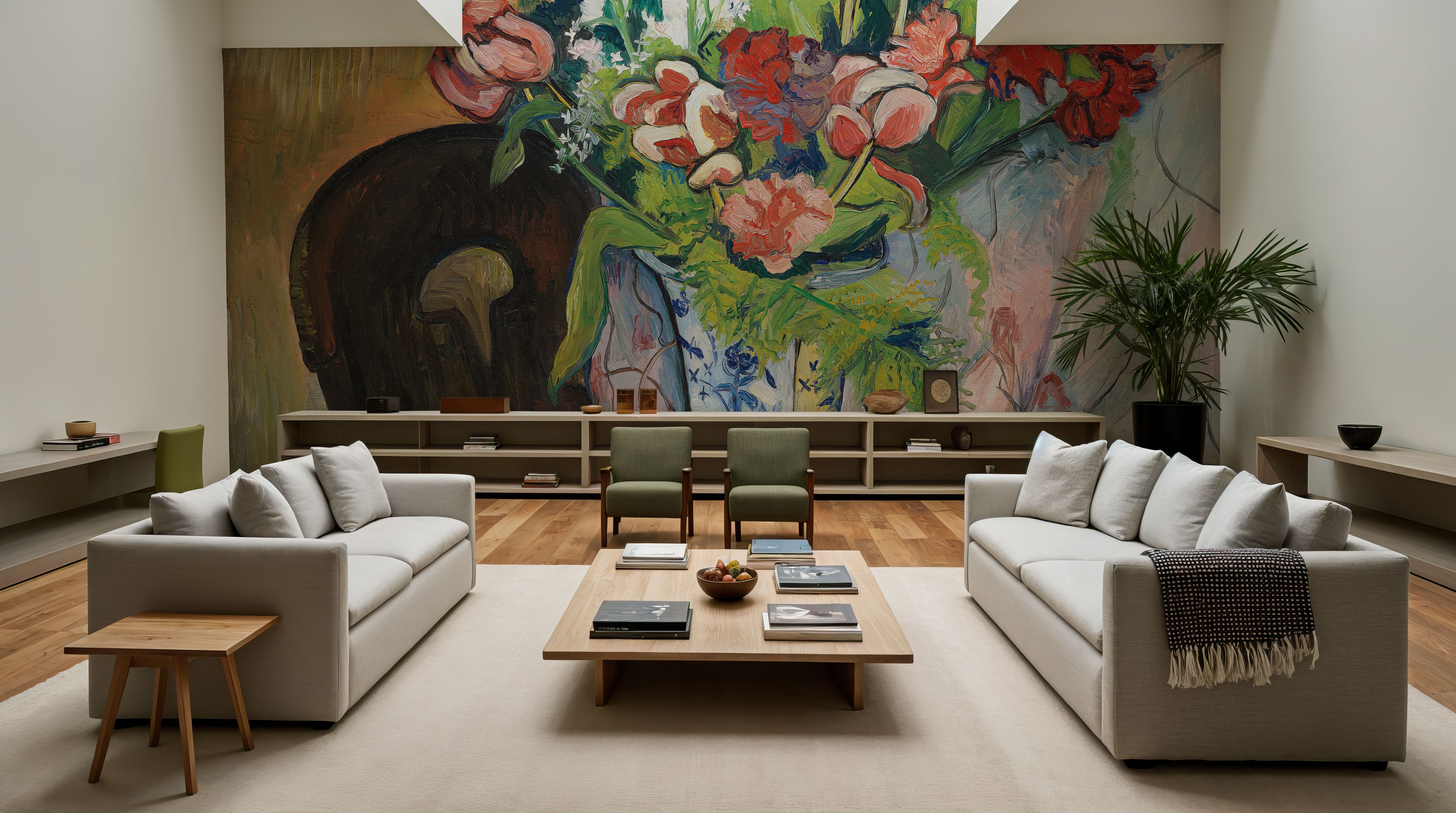 Etruscan Vase with Flowers