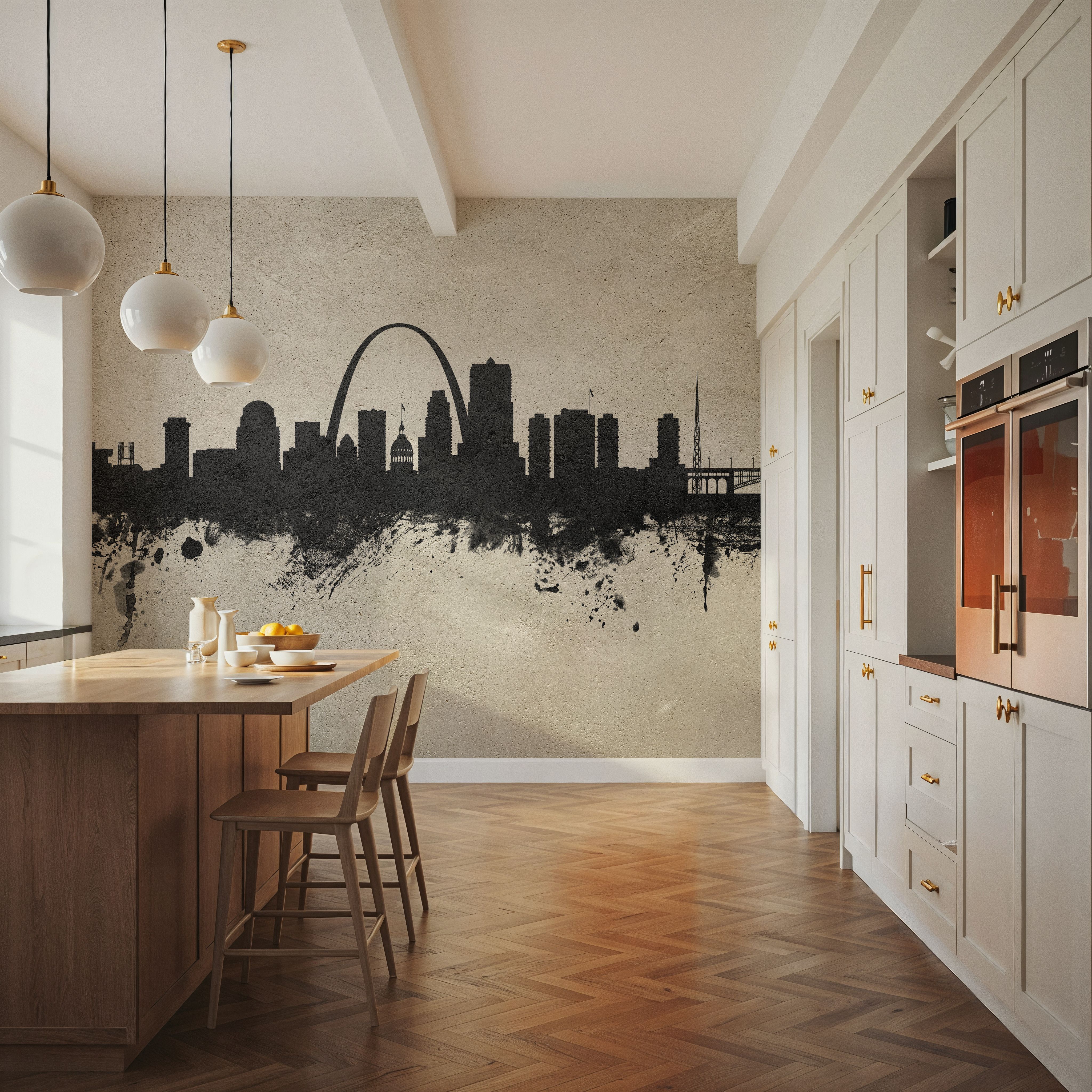 St Louis Missouri Skyline Concrete